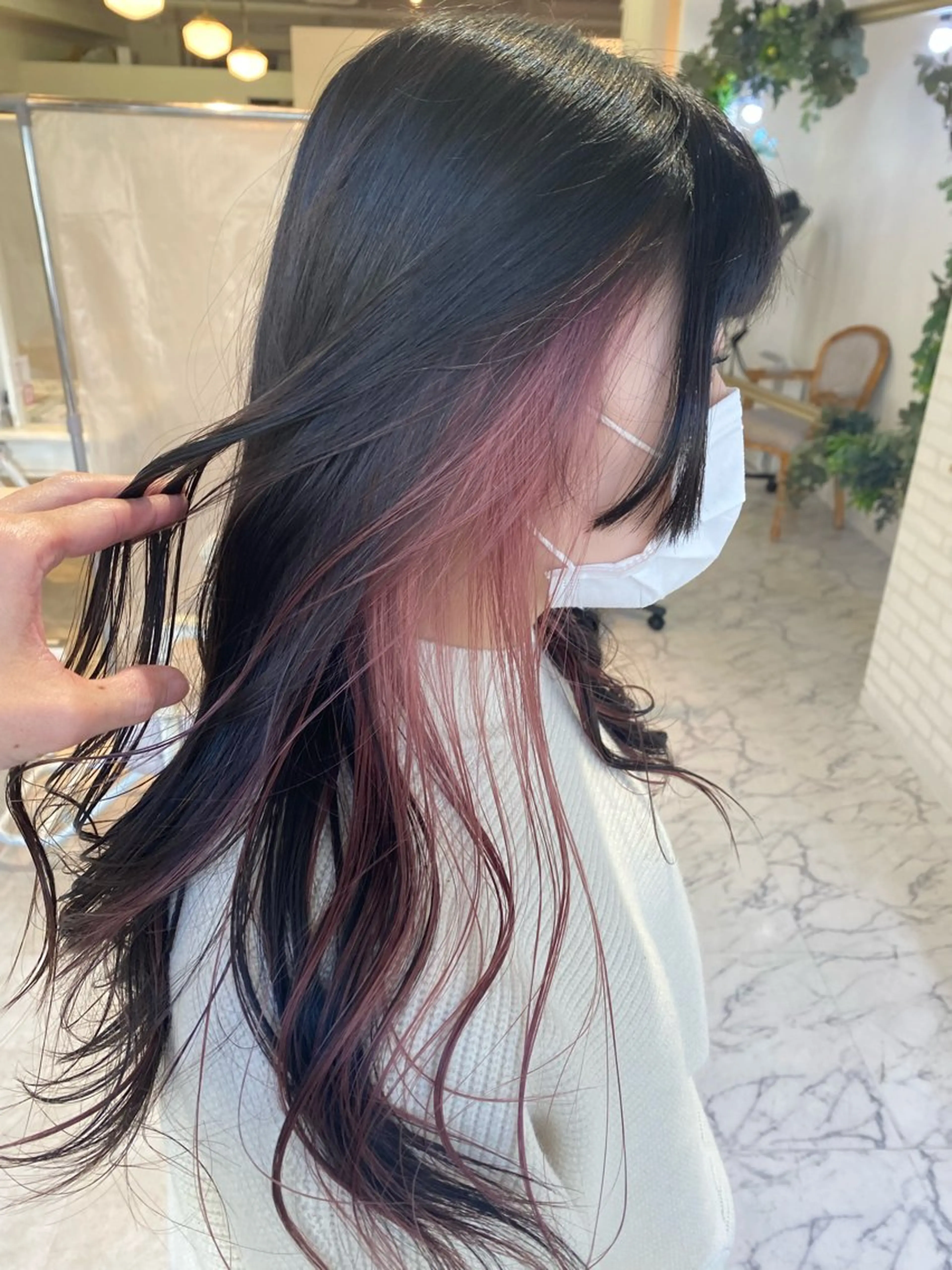 セミロング カラー ショートボブ ボブ サイドバング ✂️小野和則 ✂️のその他イメージ