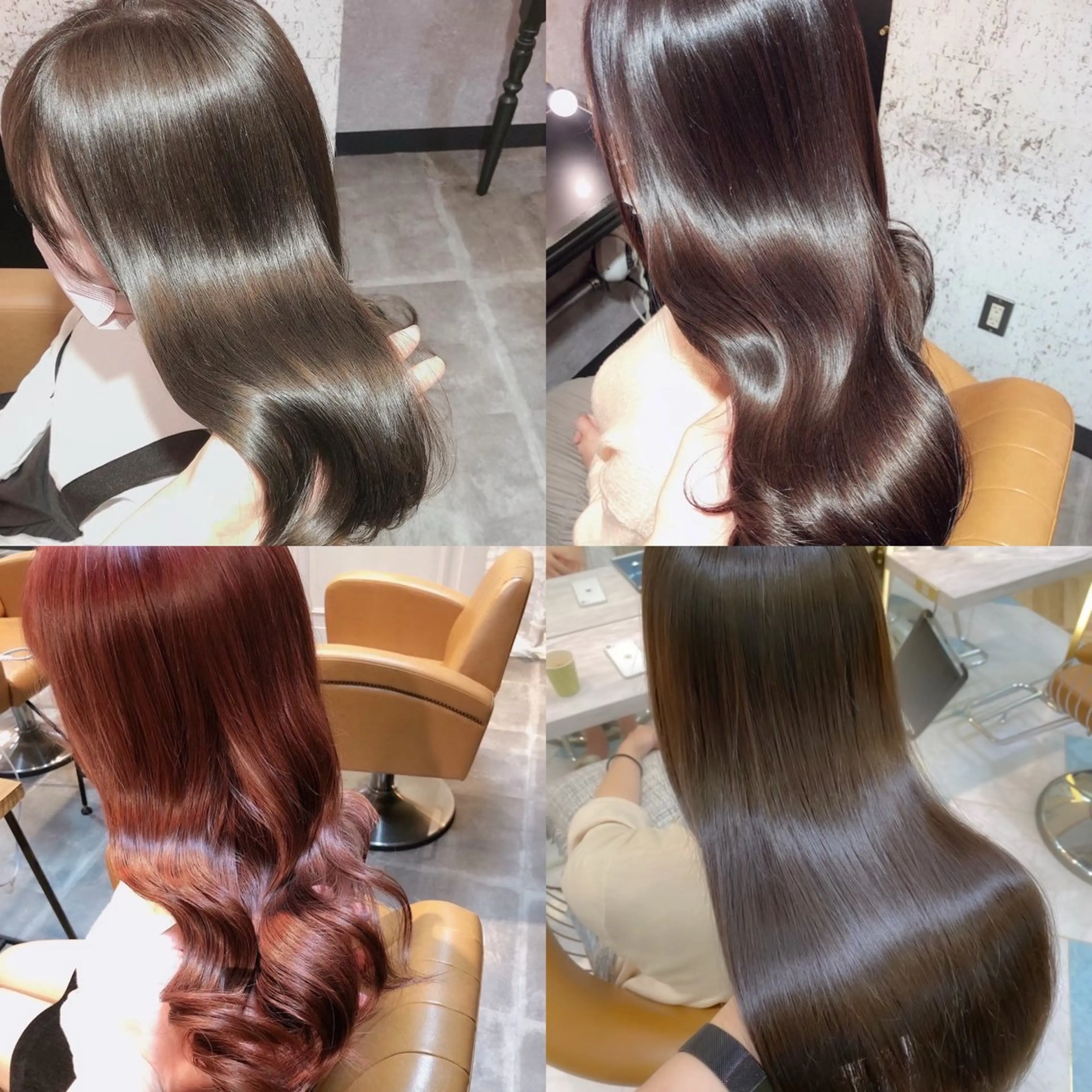 ロング カラー カット ヘアカラー トリートメント 💎巻ける縮毛矯正/ 艶髪💎石渕智也のヘアスタイル