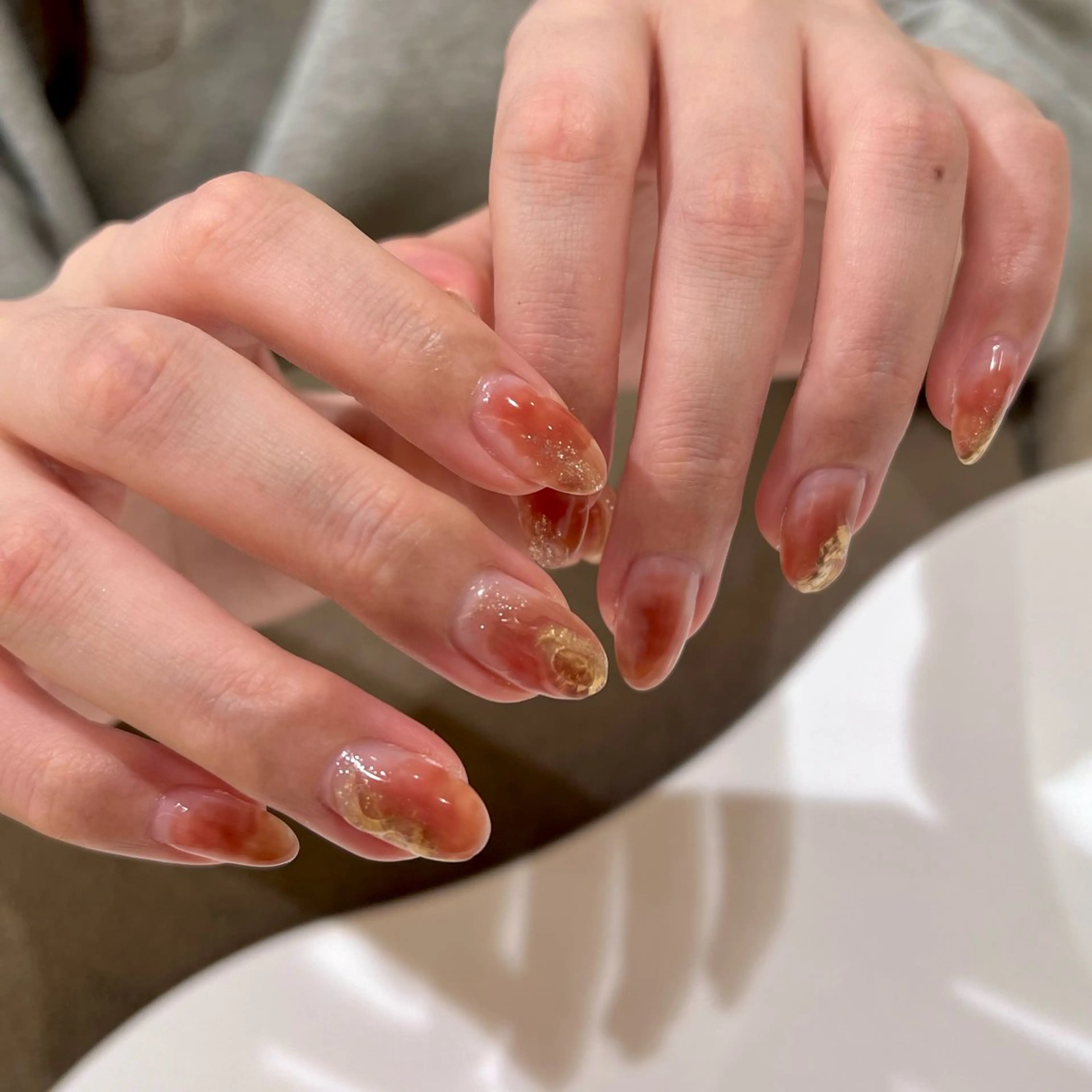 ネイル 持ち込み ハンドネイル 田中 夏海のネイルデザイン