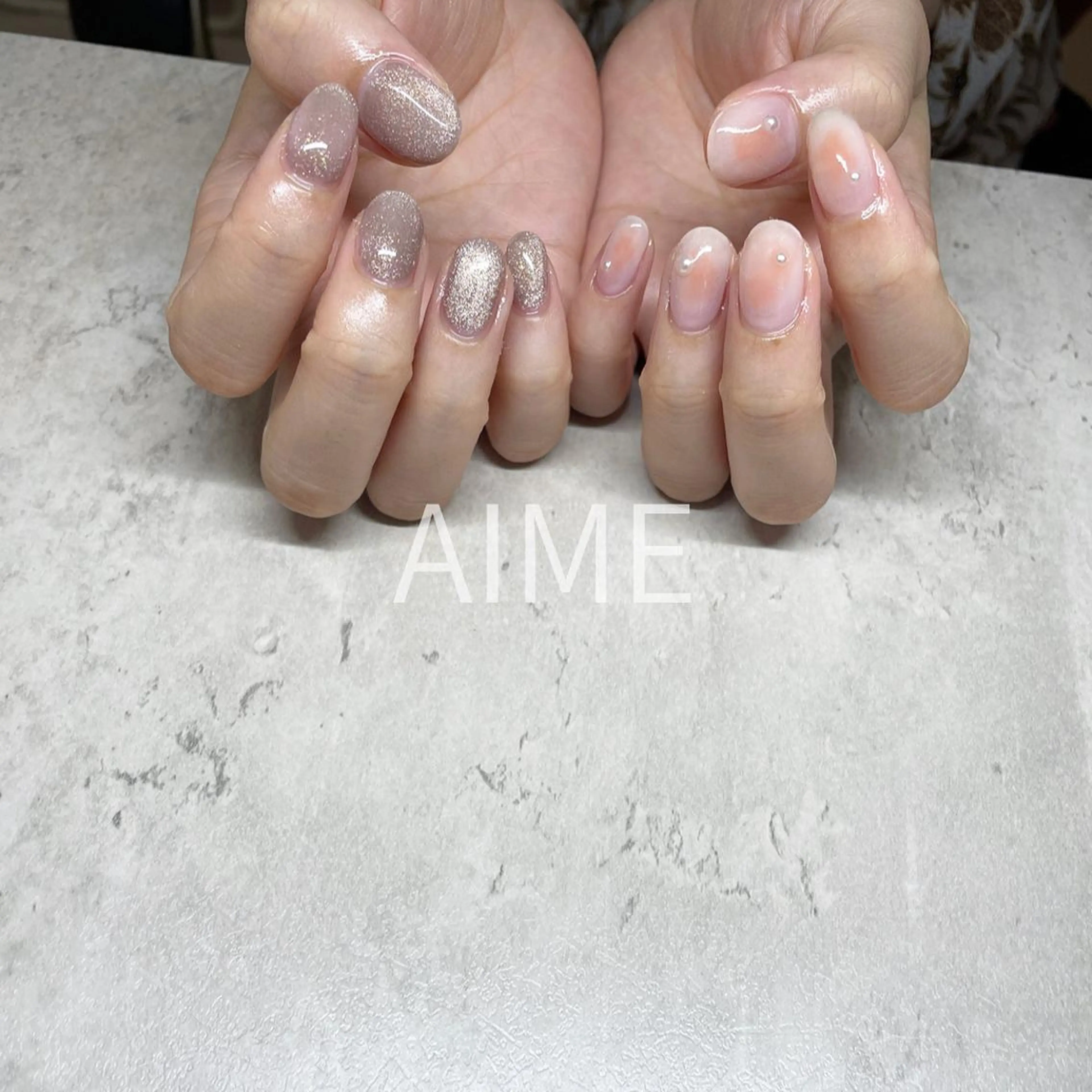 ネイル ハンドネイル AIME （momo）のネイルデザイン