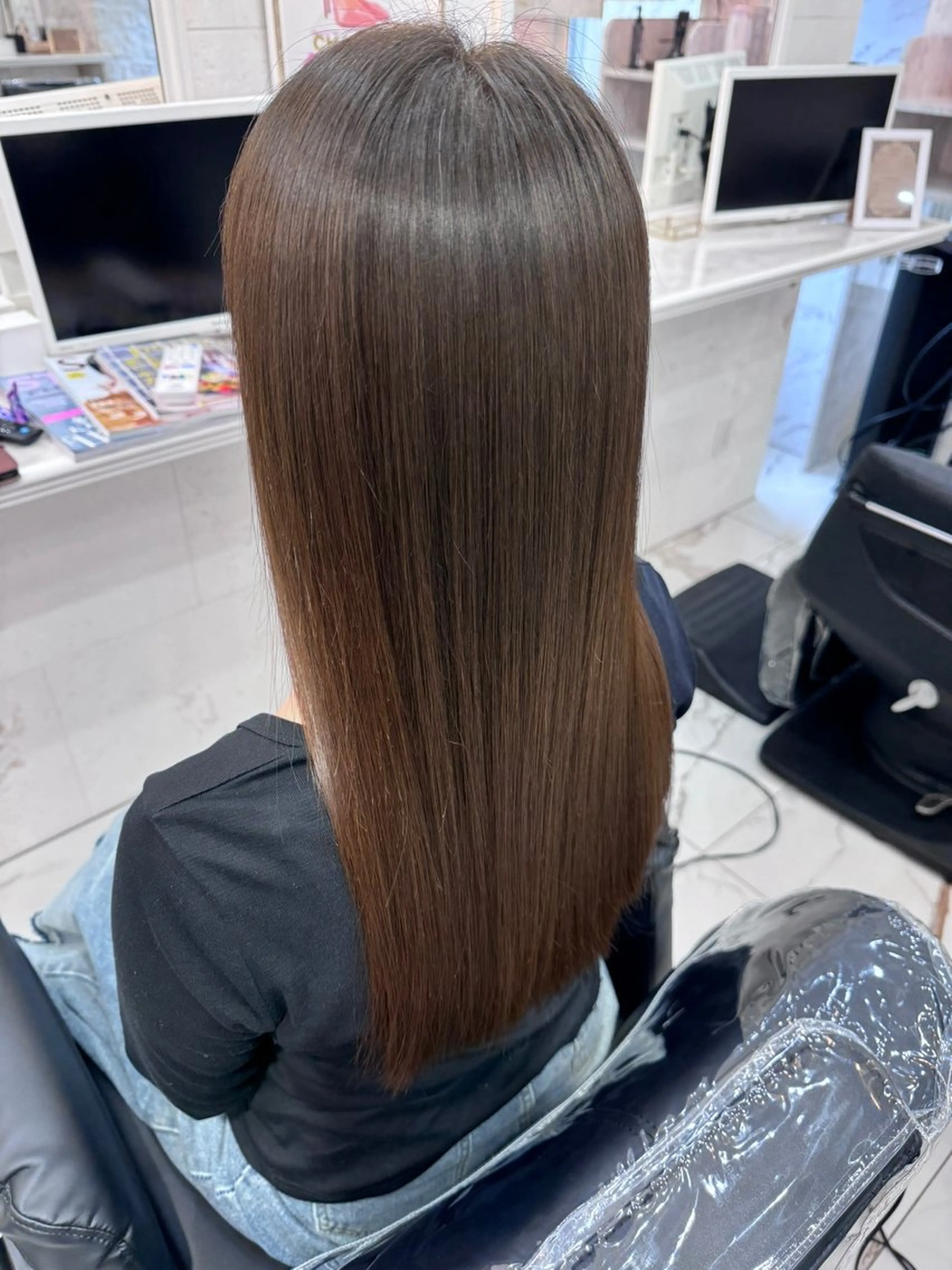 セミロング 細矢 翔太のヘアスタイル