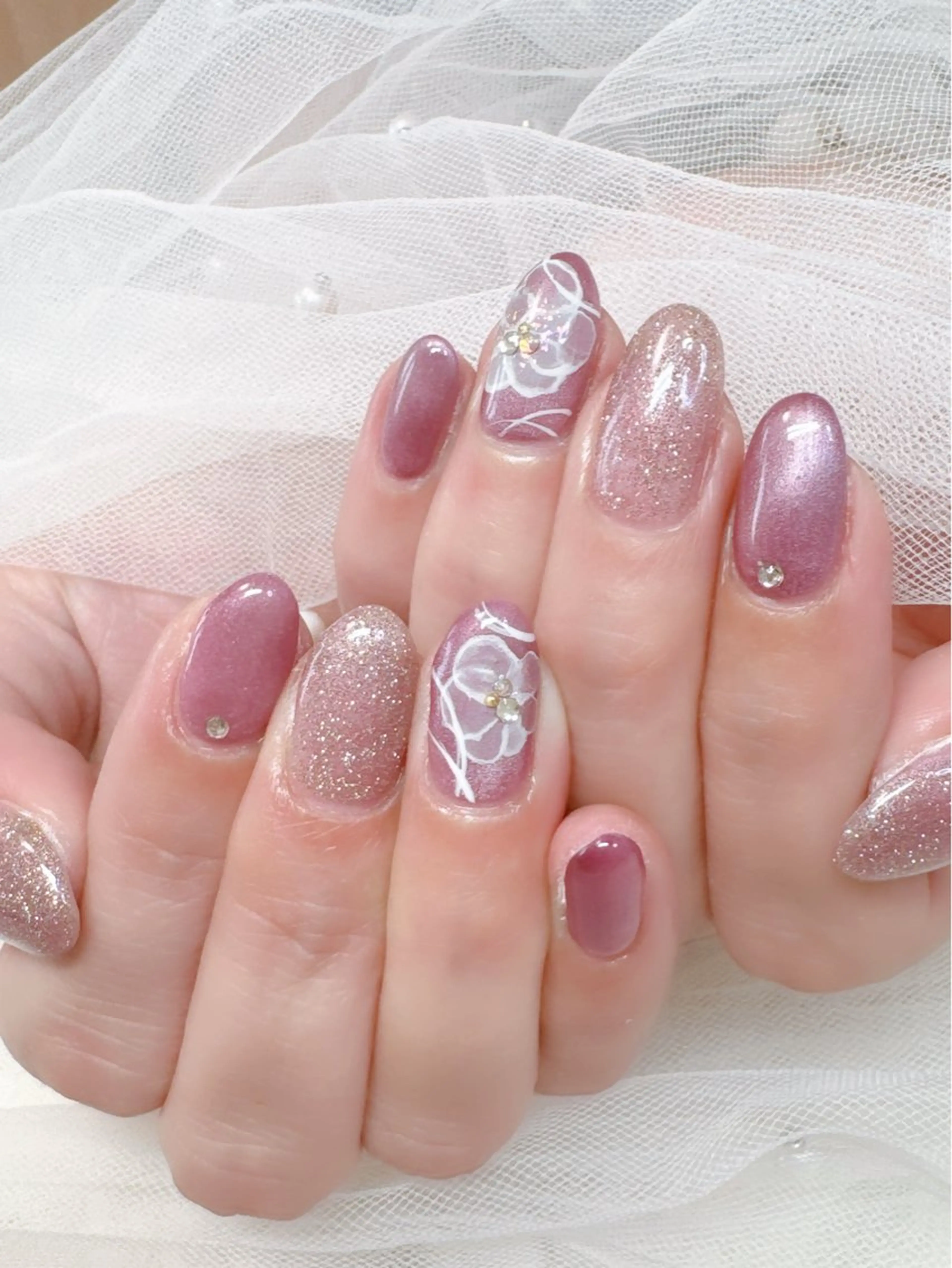 ネイル 高島 夏海のネイルデザイン