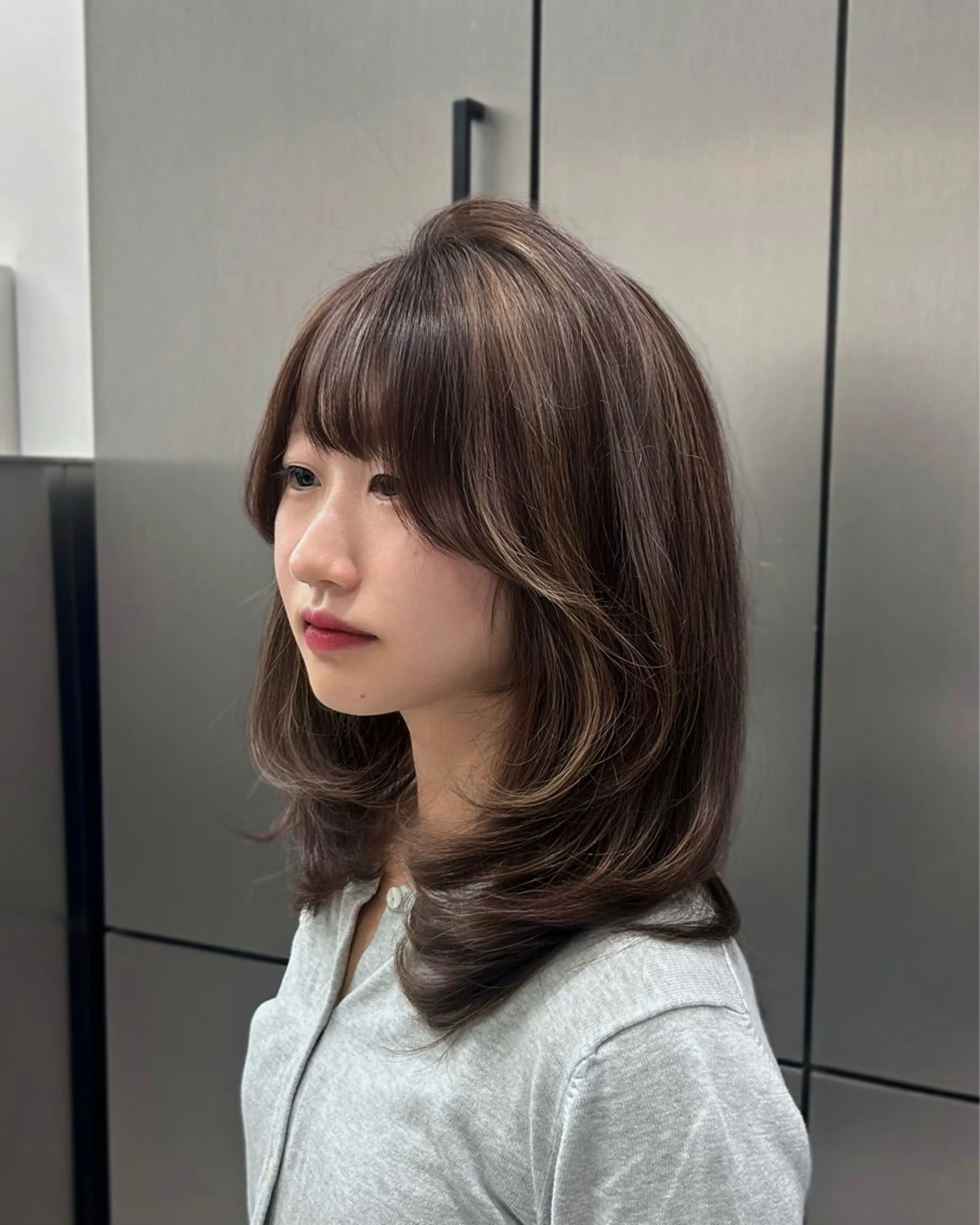 ロング ハイライト レイヤーカット カット ヘアカラー 大人レイヤー/艶美髪 🇺🇸TOMONAのヘアスタイル