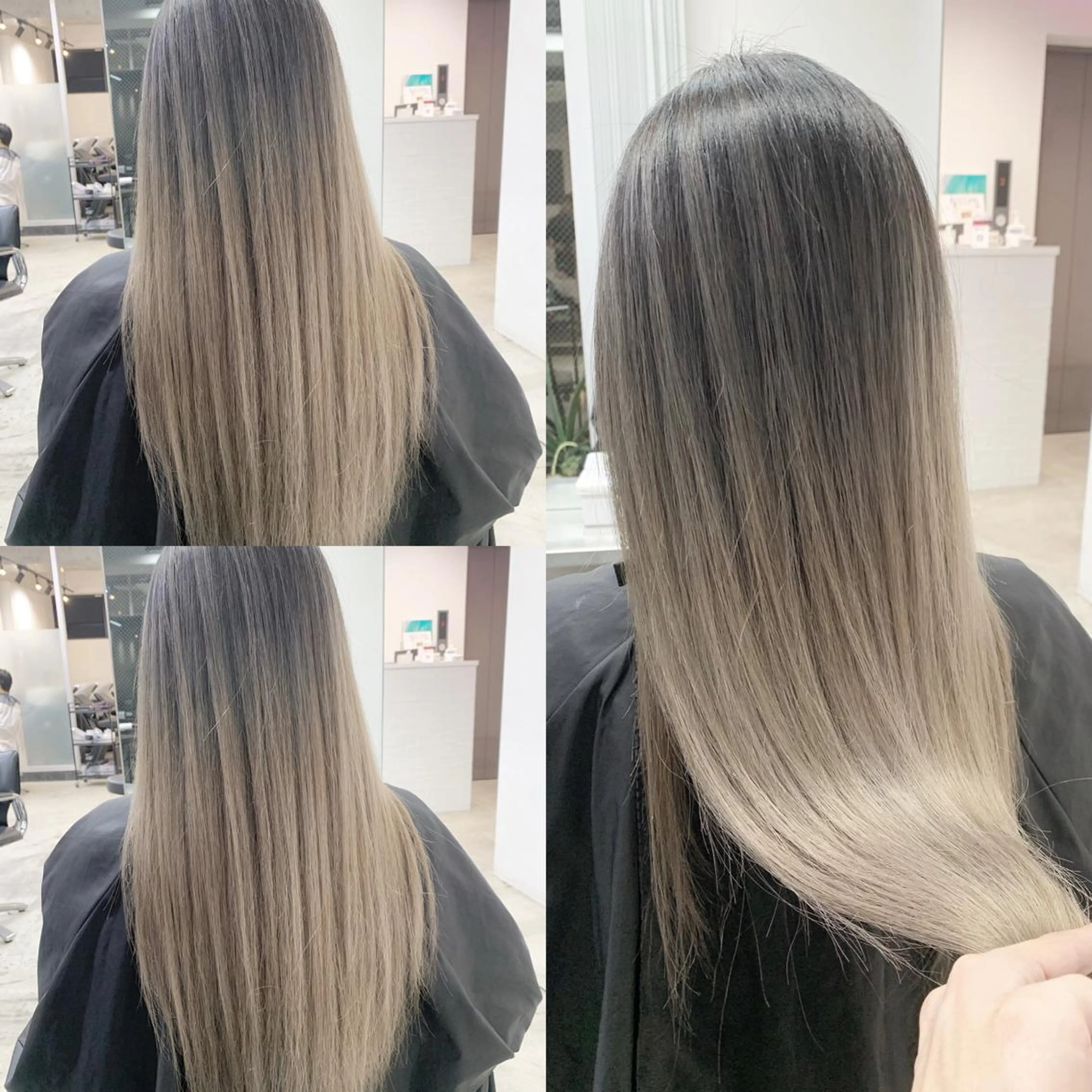 ロング カラー バレイヤージュ レイヤーカット ✨カラー指名 No.1✨keitaのヘアスタイル