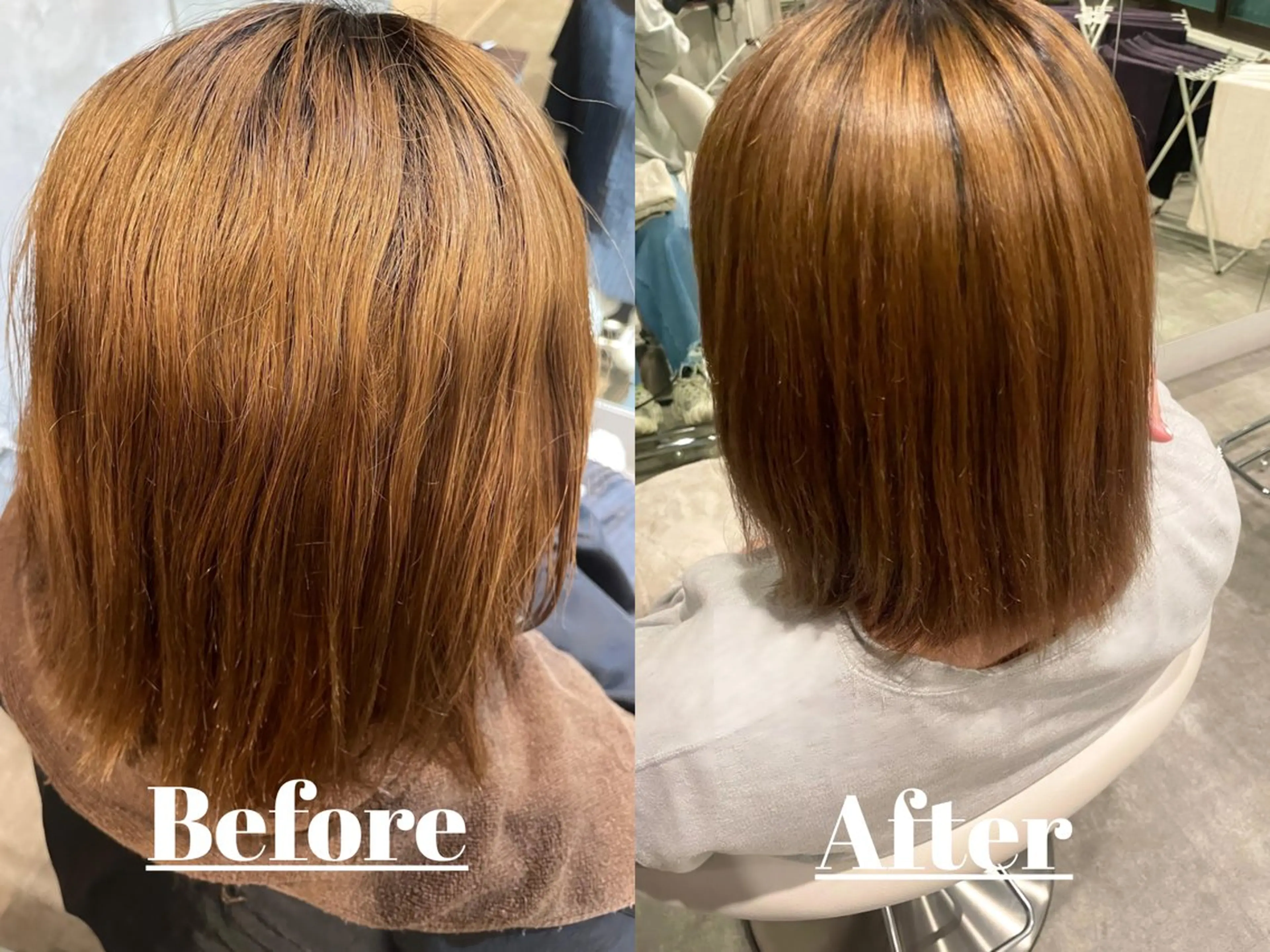 ミディアム パーマ 岩渕 春菜のヘアスタイル