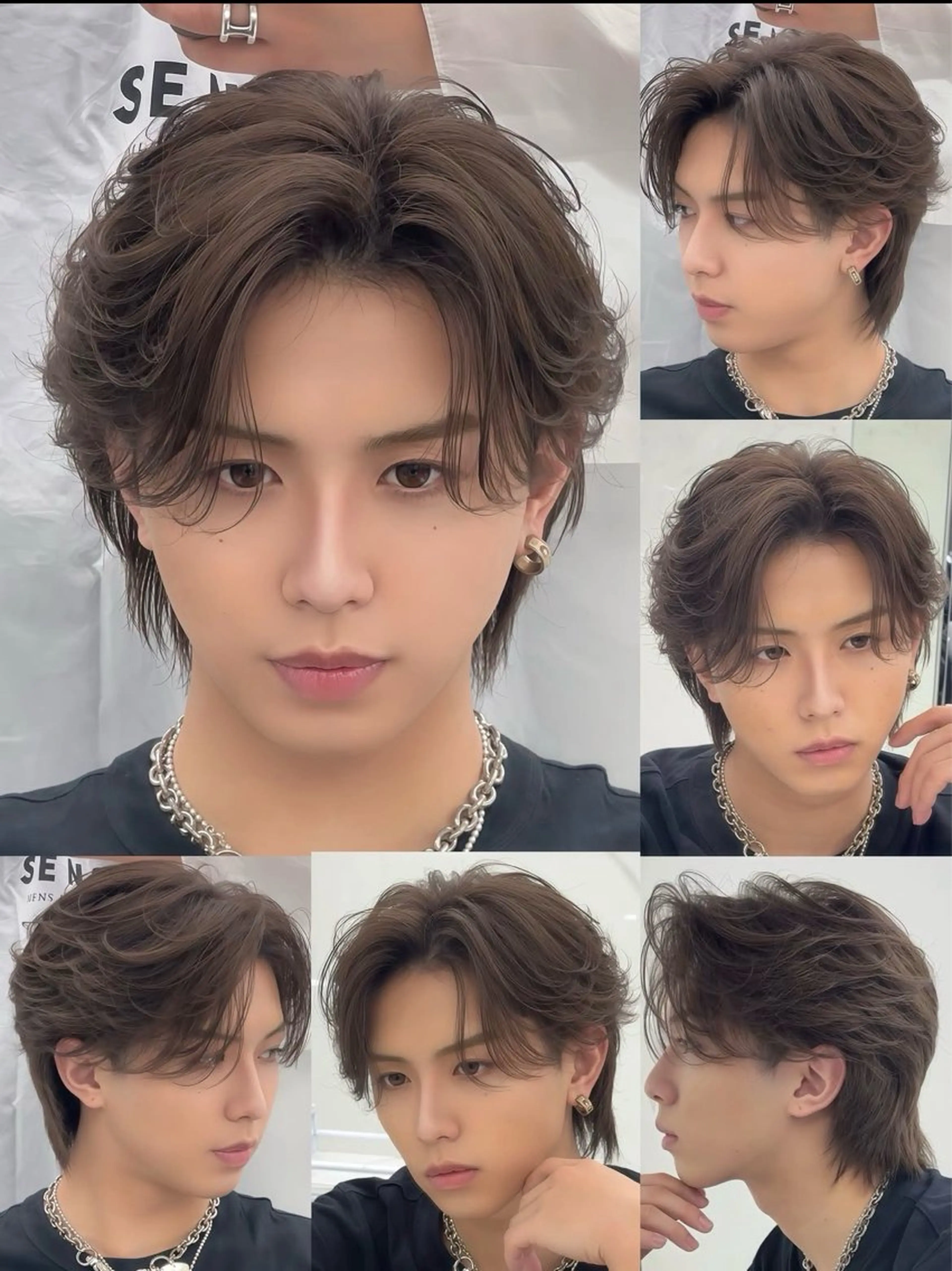 メンズカットの写真