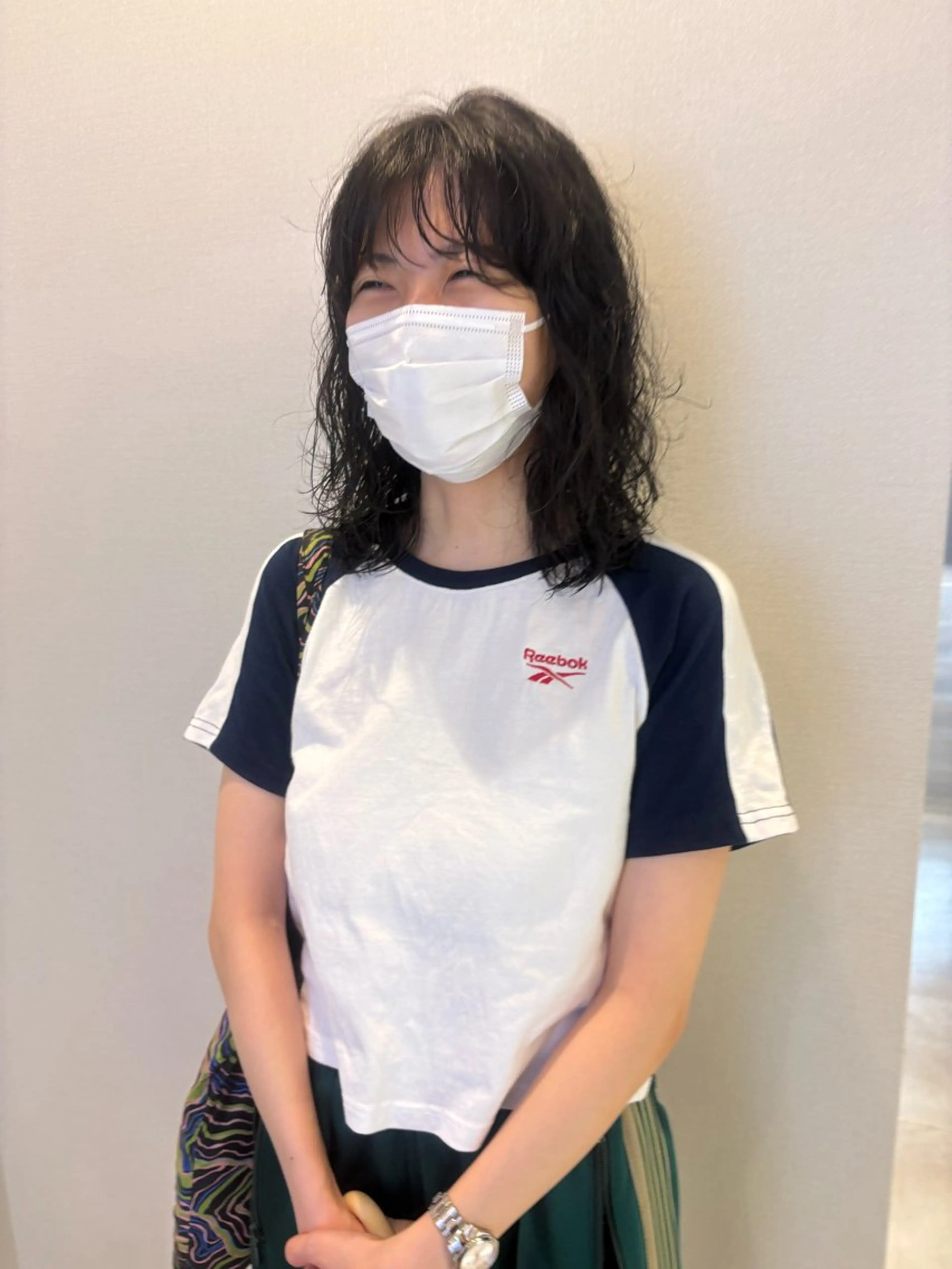 ミディアム パーマ 名駅/大人可愛い /艶髪/流音のヘアスタイル