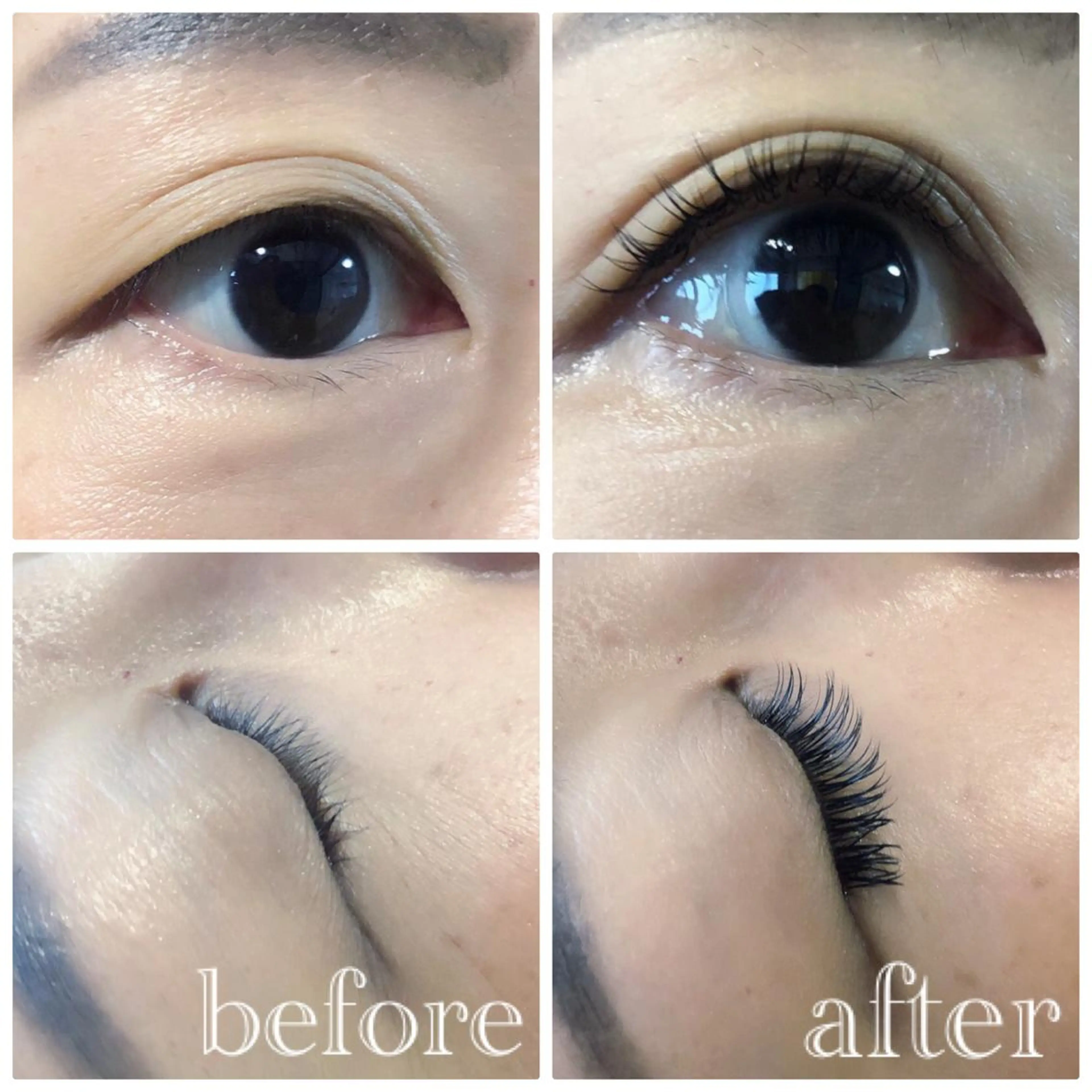 マツエク・マツパ フラットラッシュ Jカール マツエク HYGGE namiのマツエク・マツパデザイン