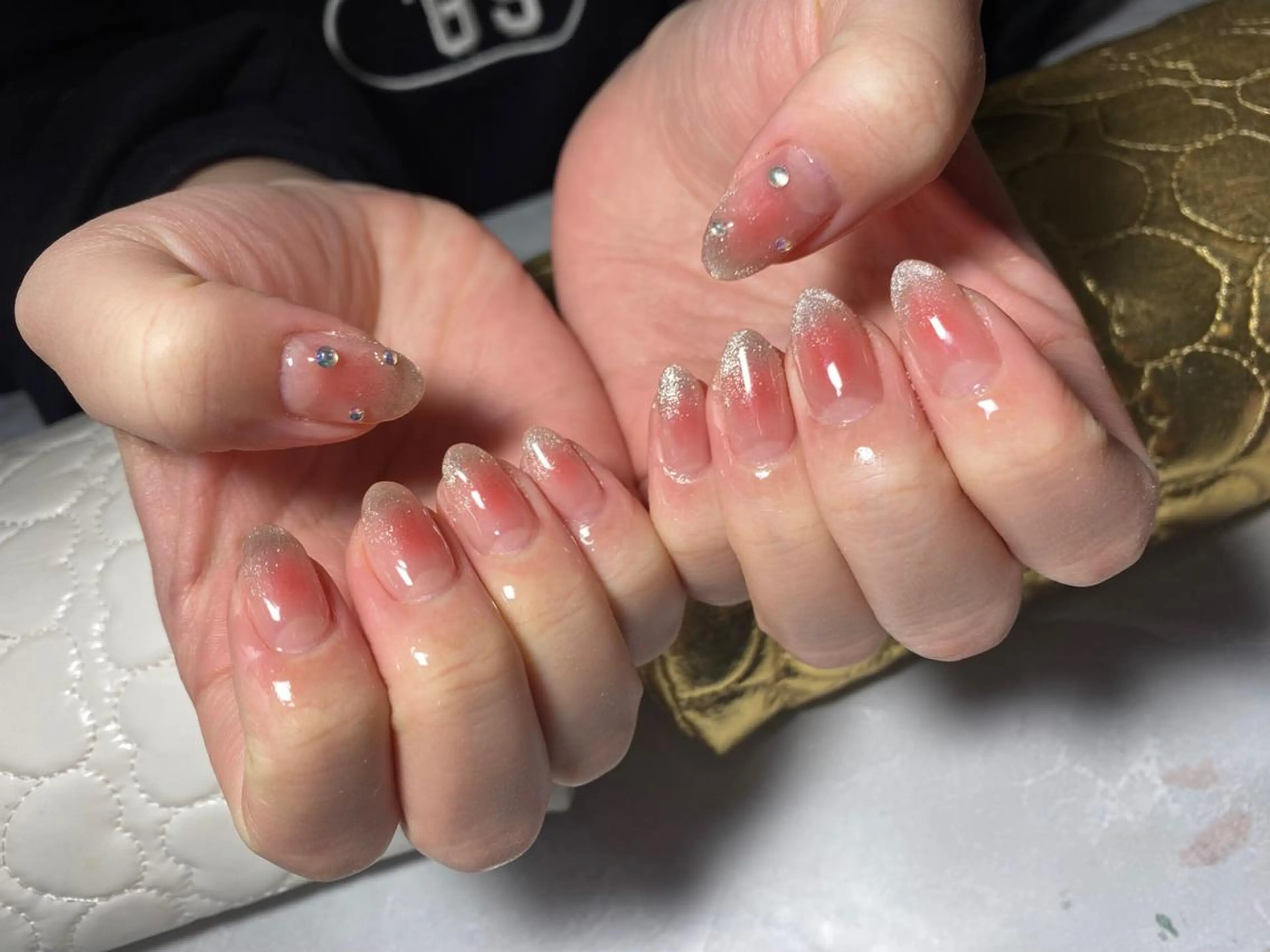 ネイル チークネイル マグネットネイル nail en💅 キッズスペース有のネイルデザイン