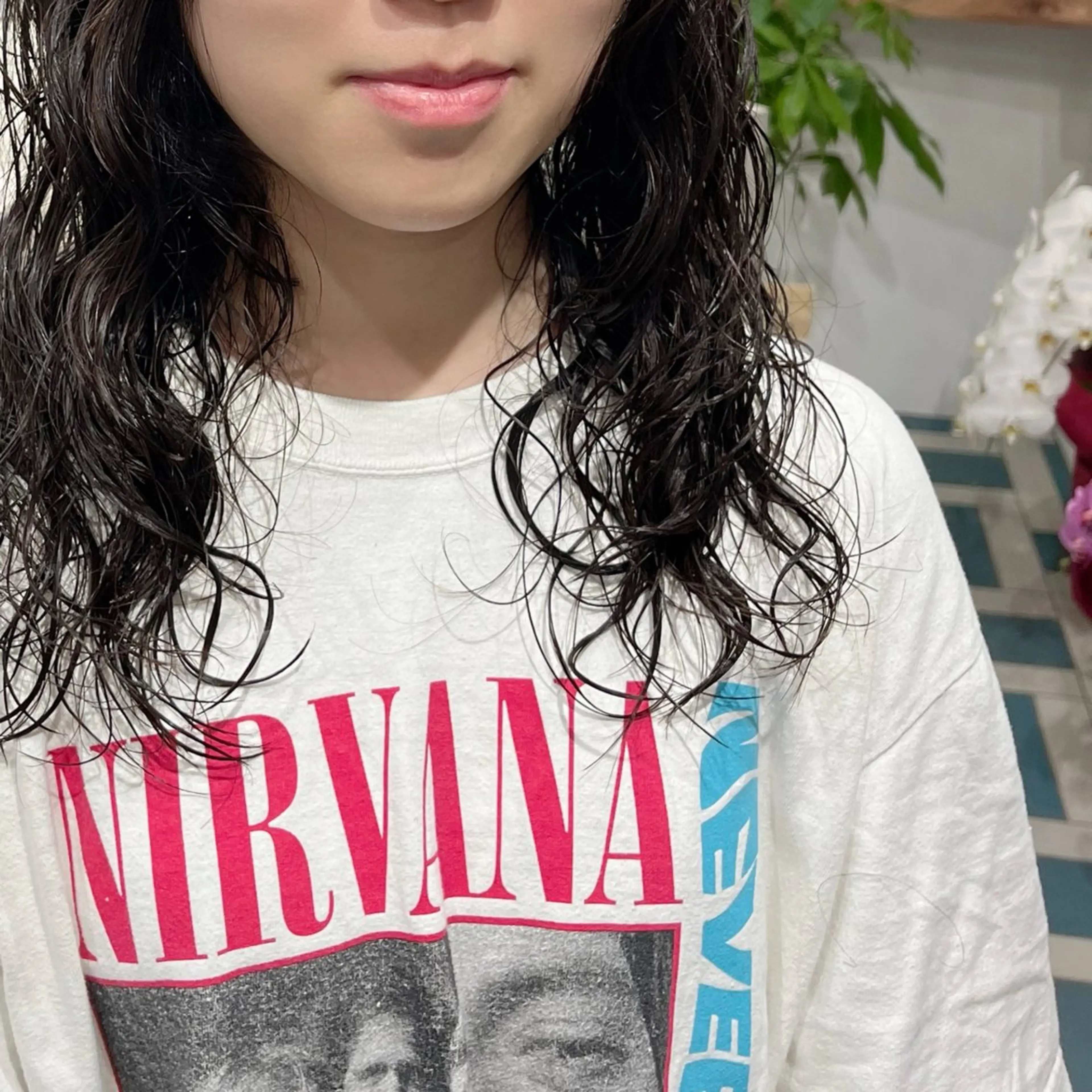 セミロング パーマ 🍏レイヤーカット/ 春日井🍏鵜飼元喜のヘアスタイル