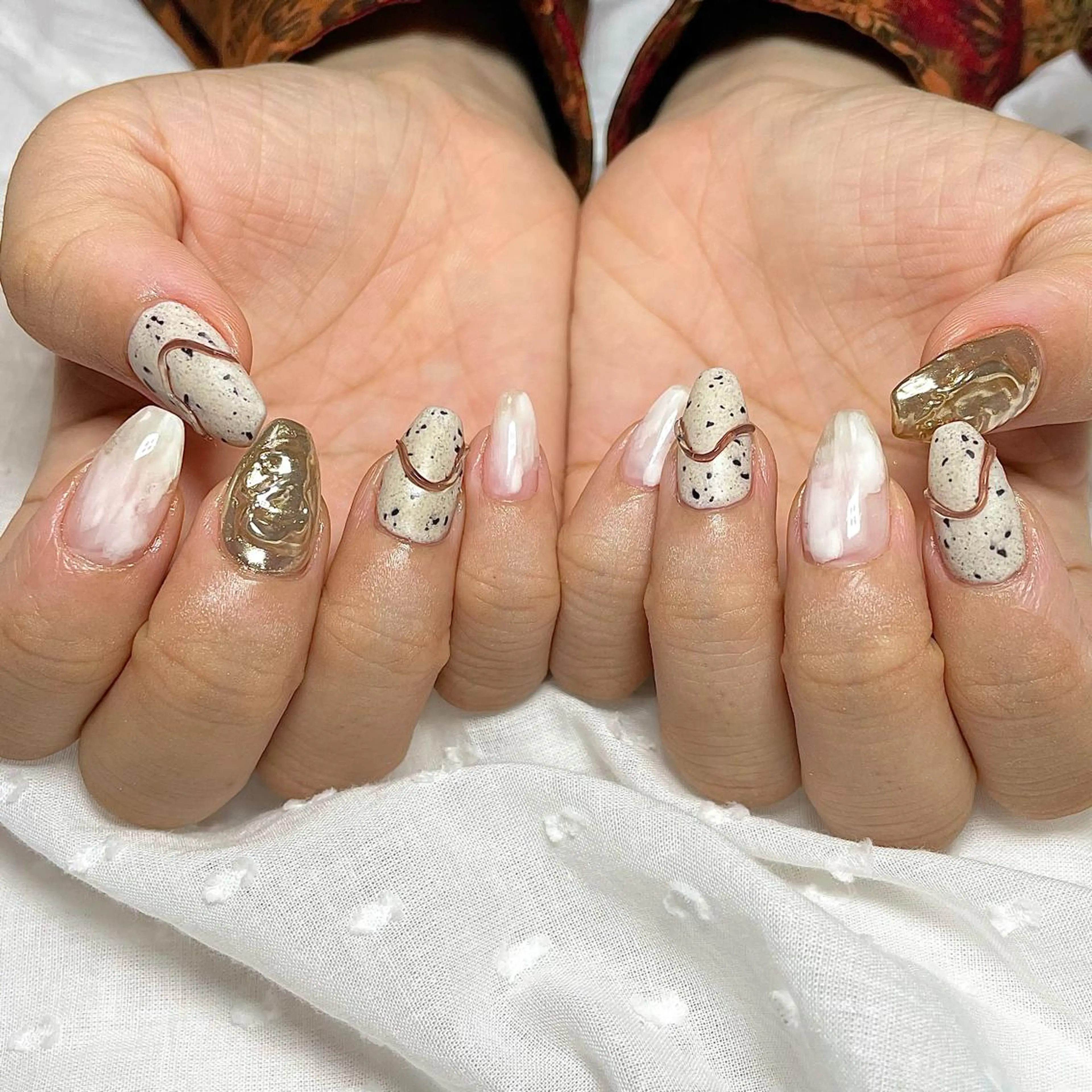 ネイル ハンドネイル Nailsalon BLOOM🌷 山崎のネイルデザイン