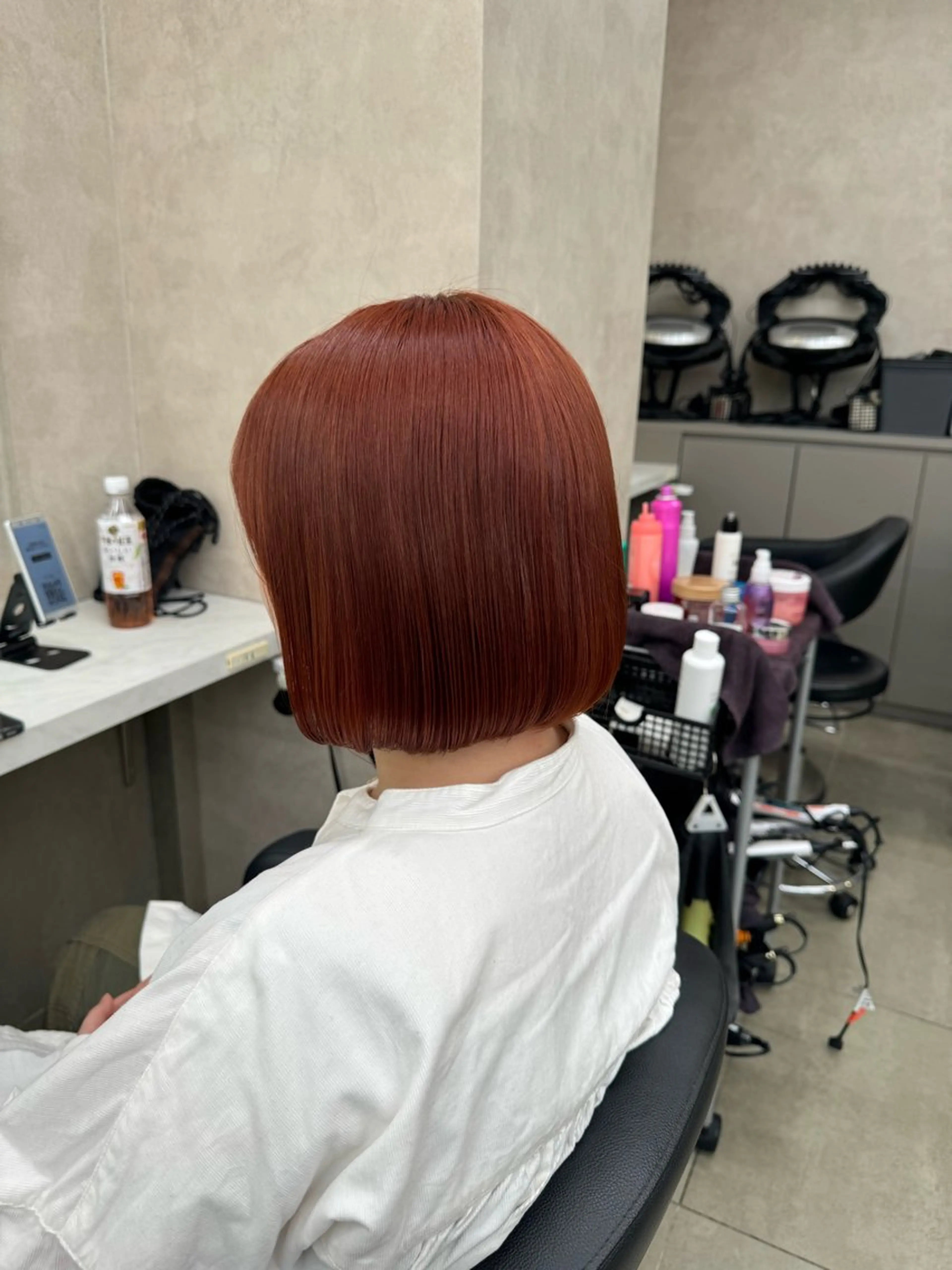 ミディアム カラー パーマ ヘアアレンジ メンズ キッズ 韓国系🇰🇷🩶 艶暗髪/MEIのヘアスタイル