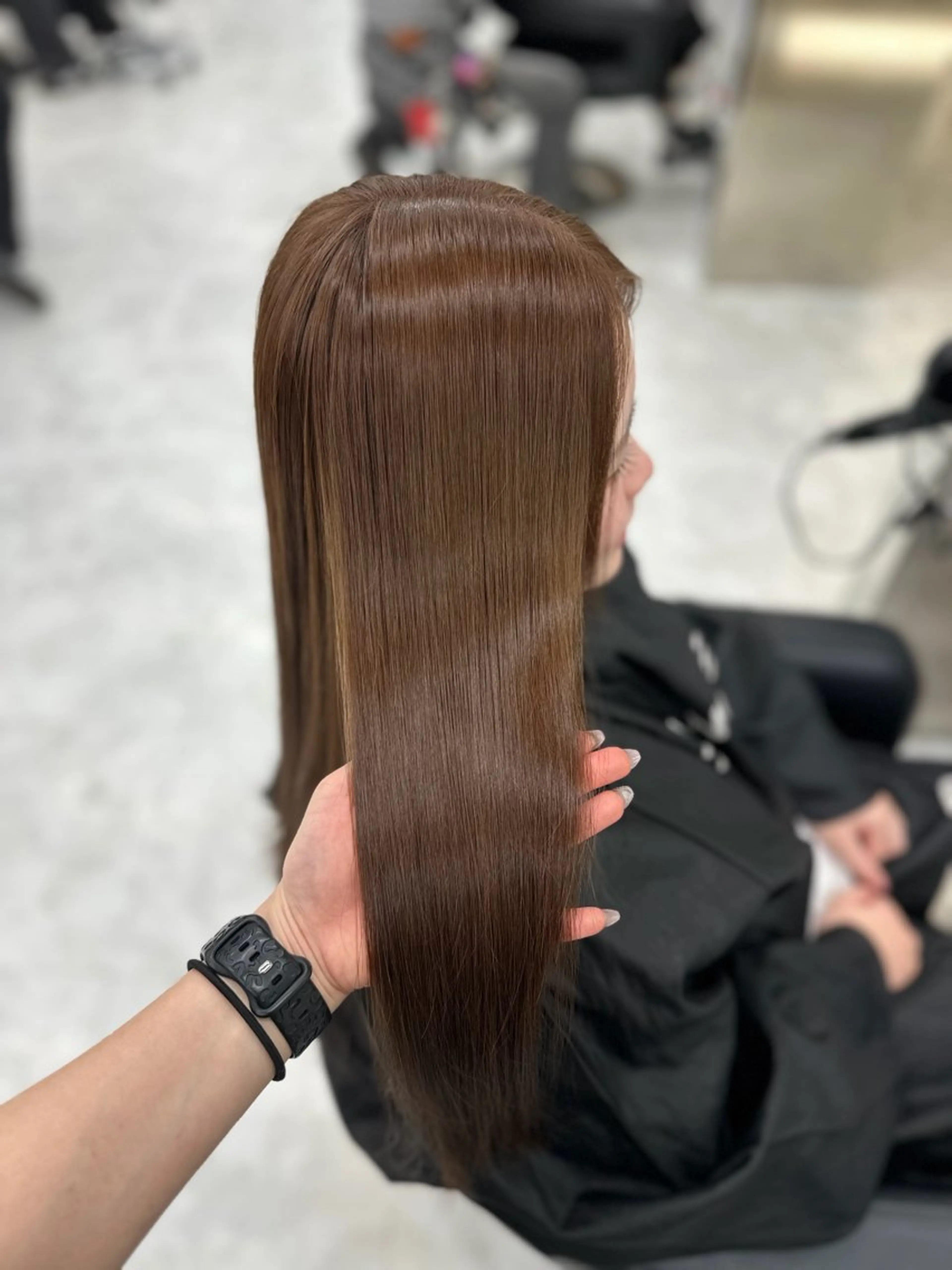 カラー ヘアカラー トリートメント 透明感ベージュ🎀 Anju/渋谷🎀のヘアスタイル