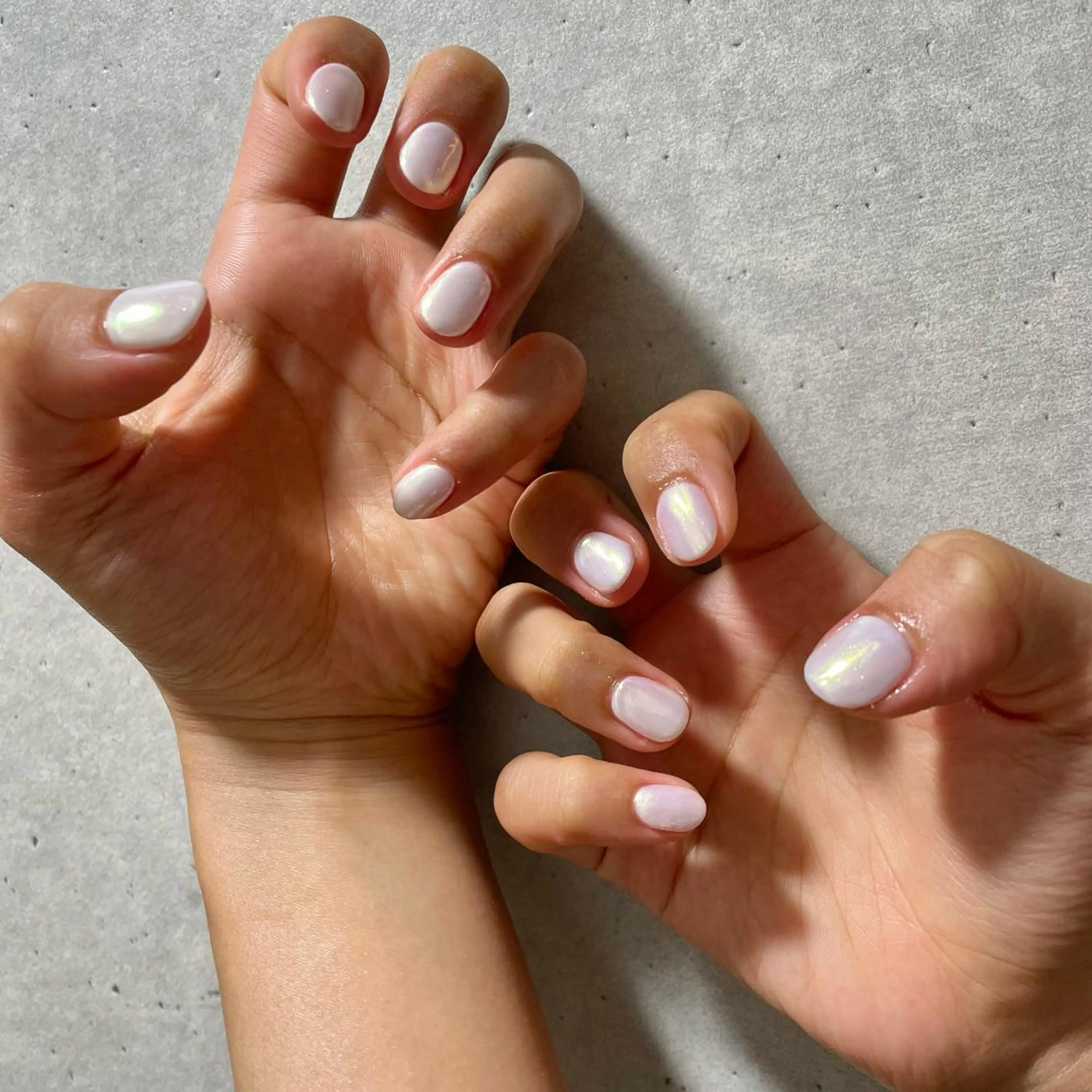 ネイル オーロラネイル Nail Eyelashのネイルデザイン