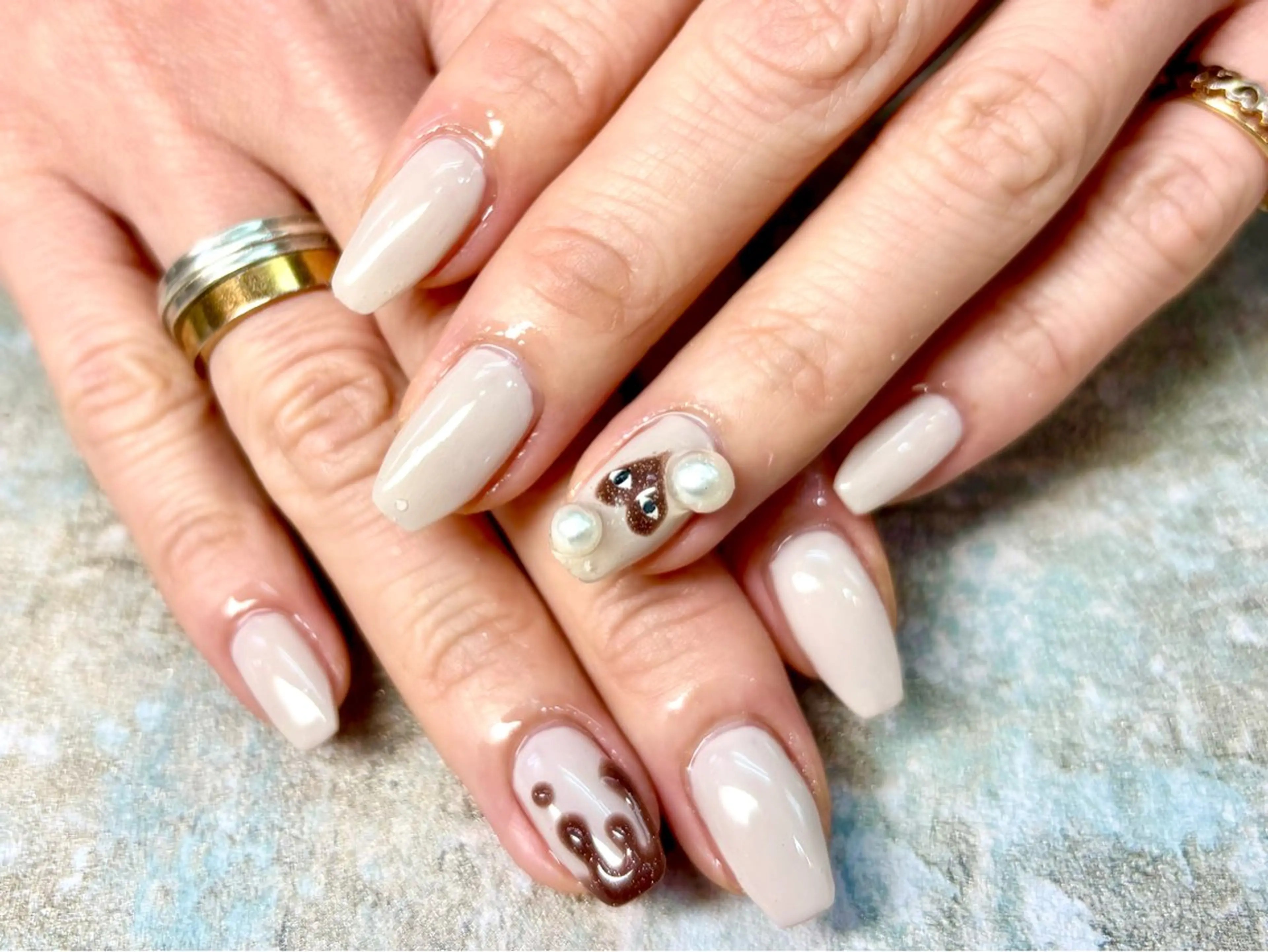 ネイル Queennail 北堀江megumiのネイルデザイン