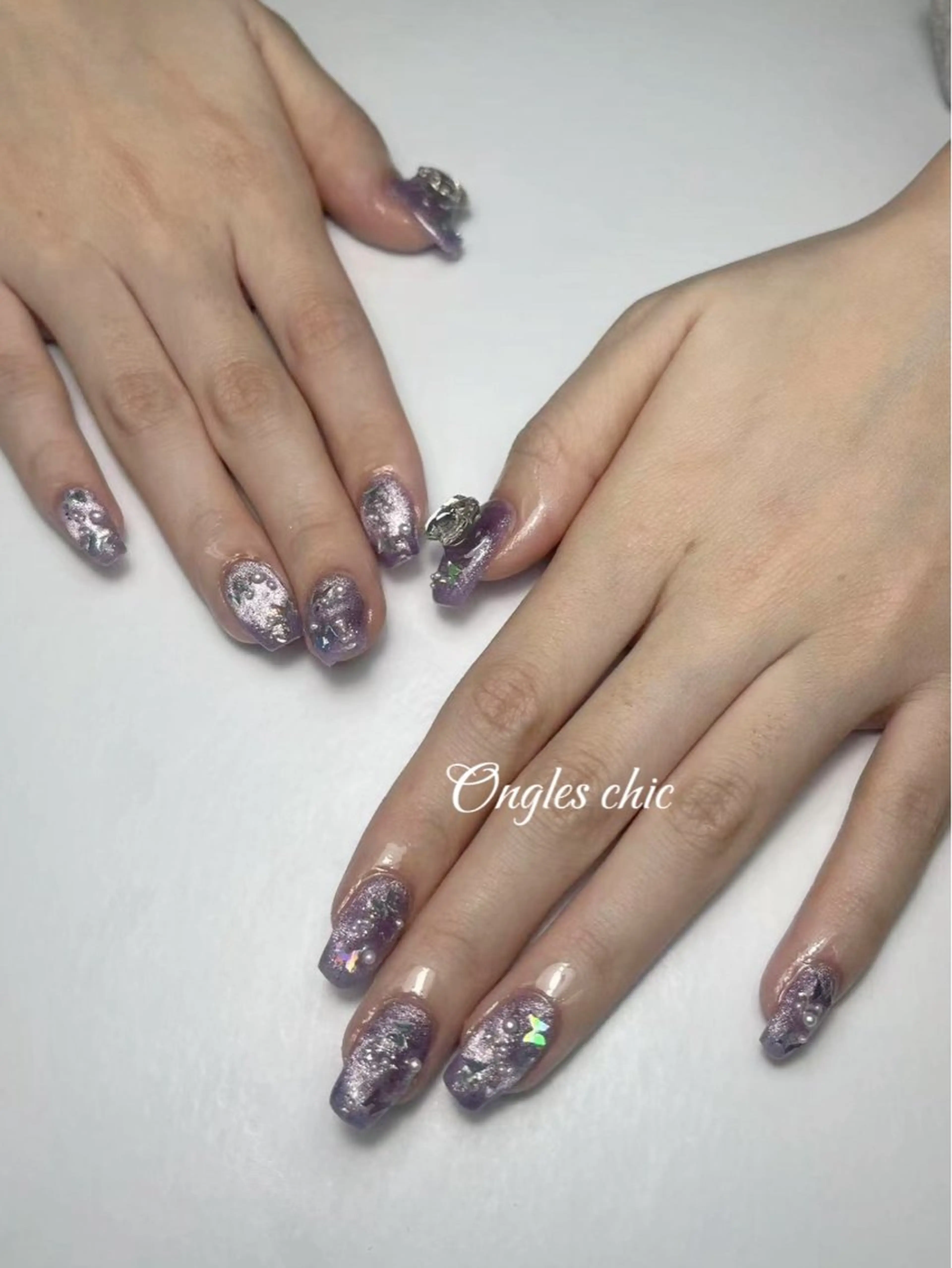 ネイル ハンドネイル ongles chicのネイルデザイン