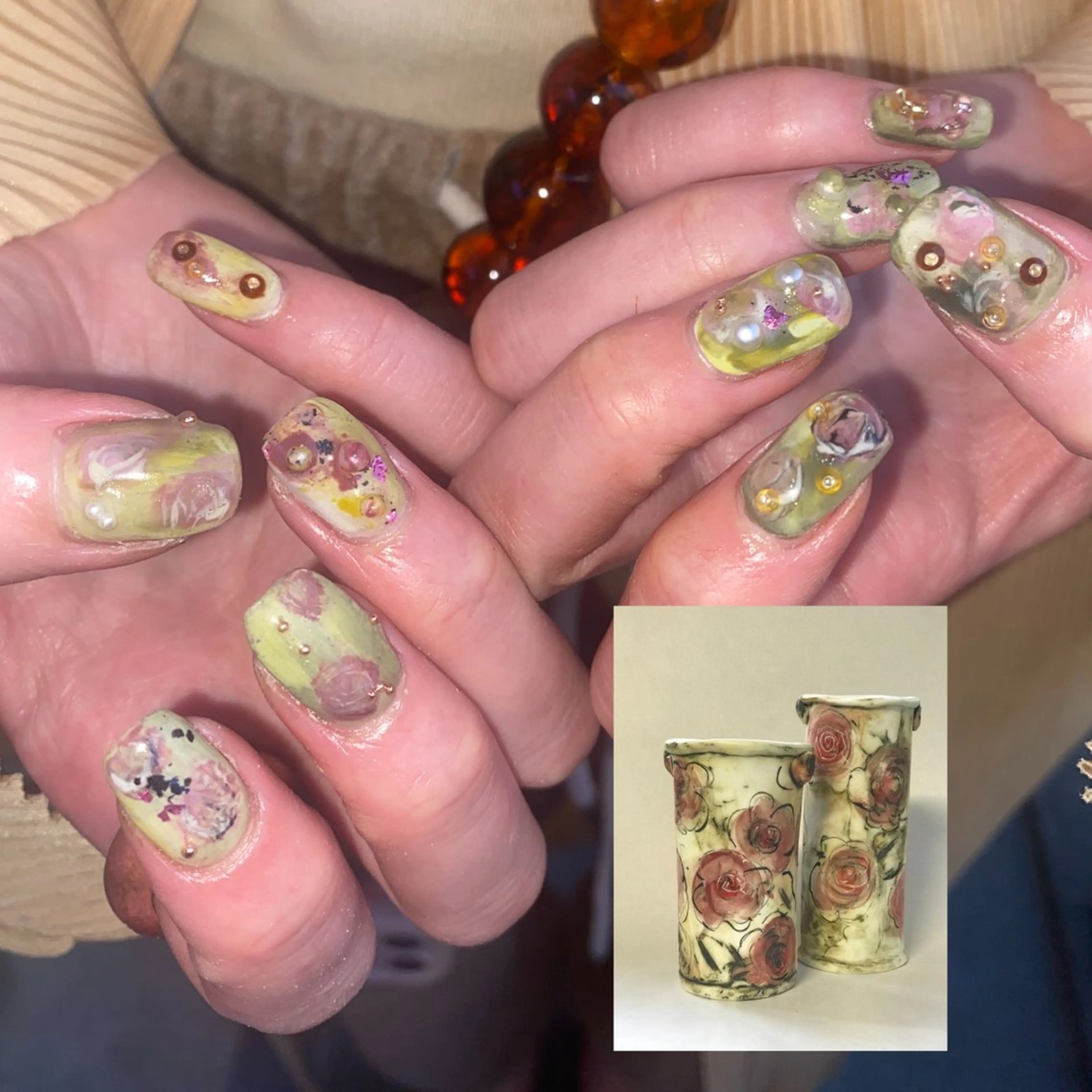 ネイル メンズネイル ハンドネイル hana (..)個 性派/メンズネイル◎のネイルデザイン