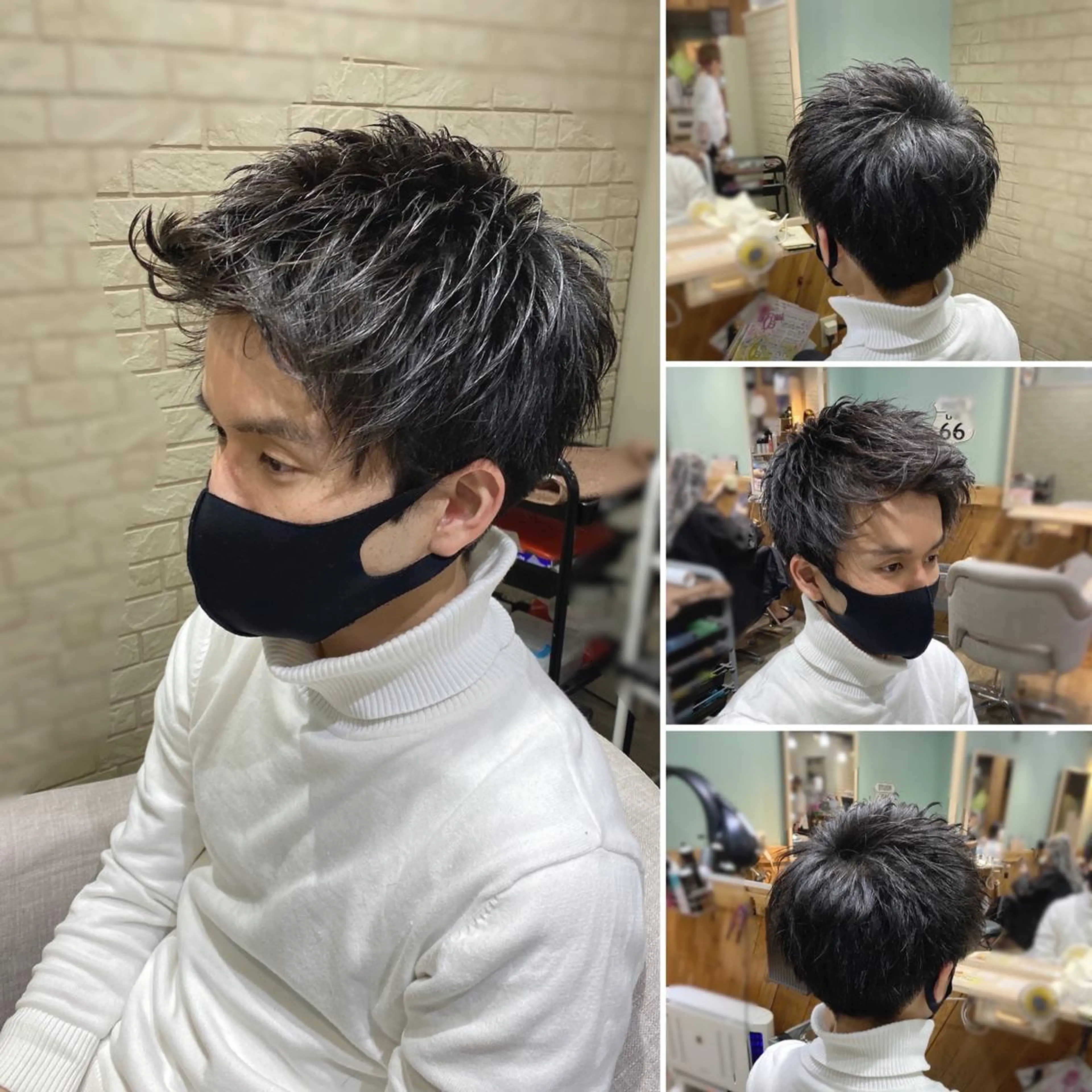ショート 薮 恵一のヘアスタイル