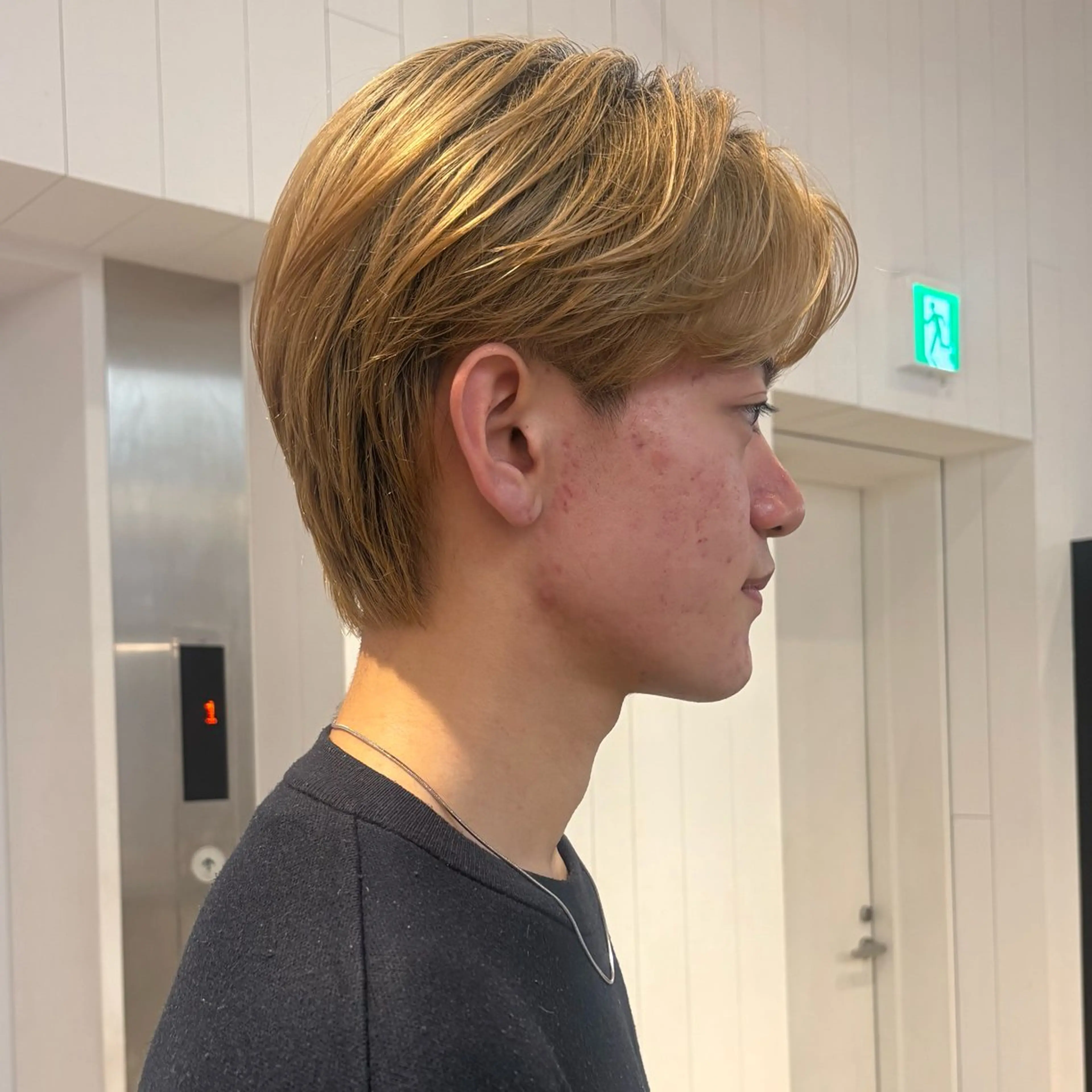 【U29メンズ限定】センターパートのみ✨カット+カラー+トリートメントの写真