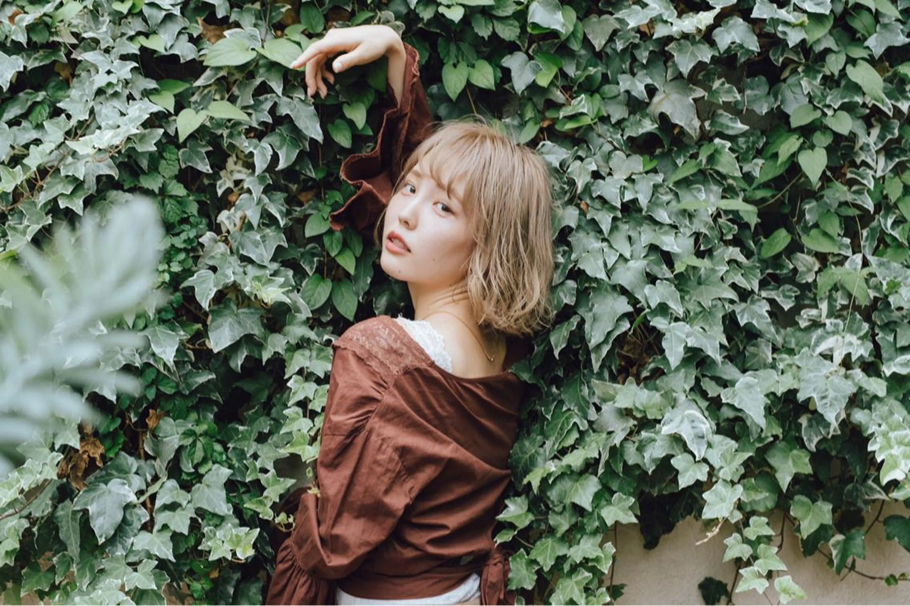 ショート カラー ブリーチ 韓国風ヘア 縮毛矯正 トリートメント トップ スタイリストのヘアスタイル