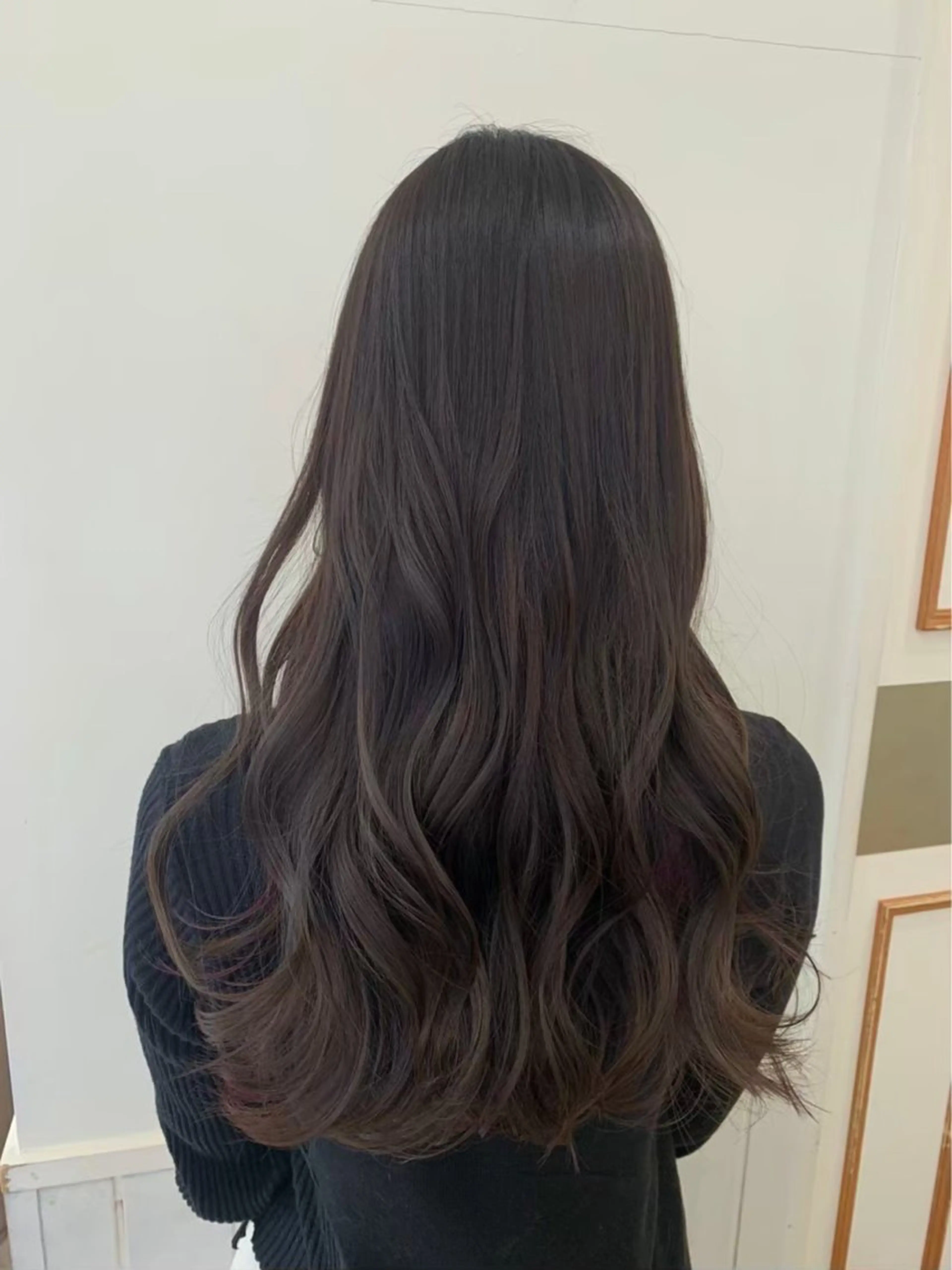 ロング カラー clan .のヘアスタイル