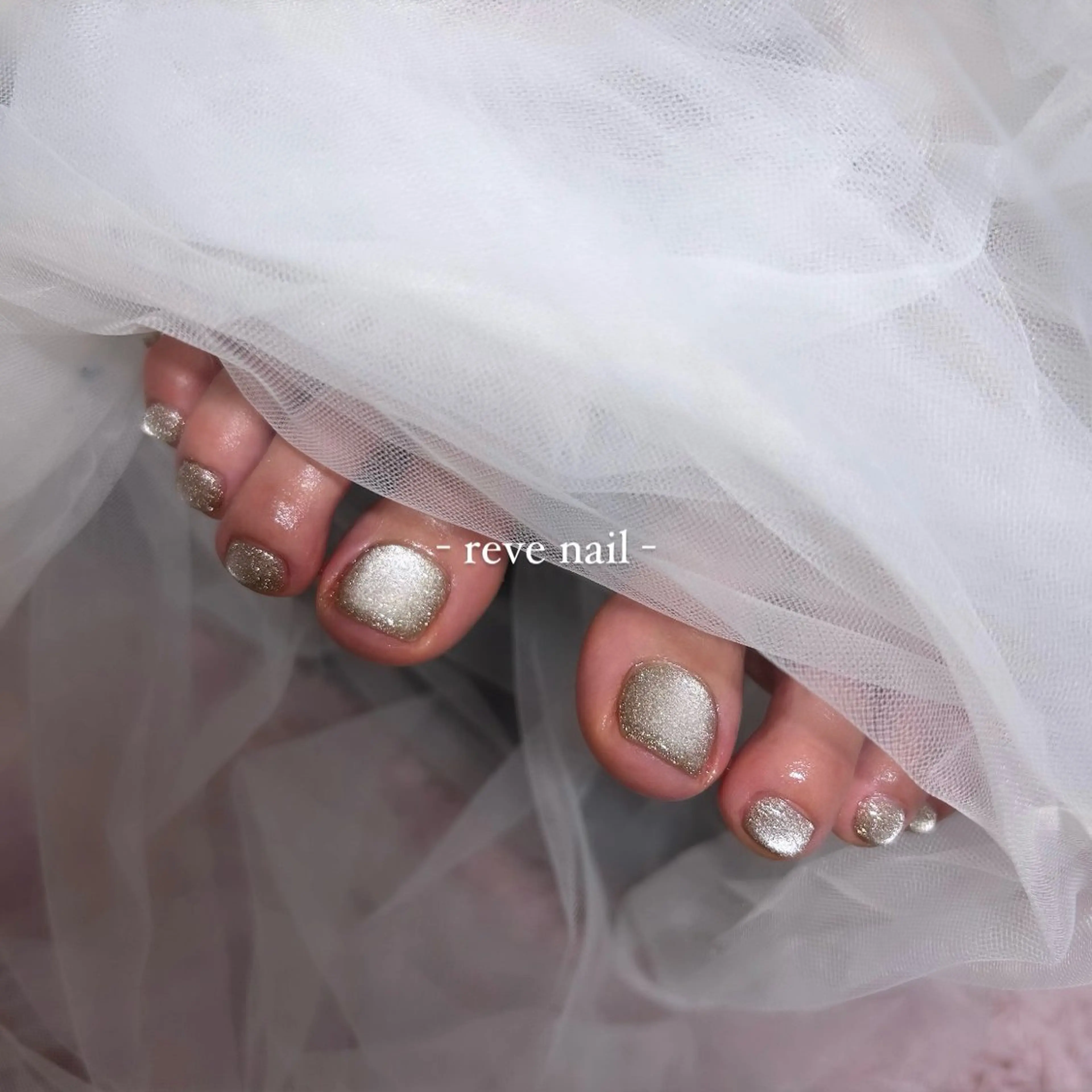 ネイル フットネイル 門真市 三ツ島 reve nailのネイルデザイン