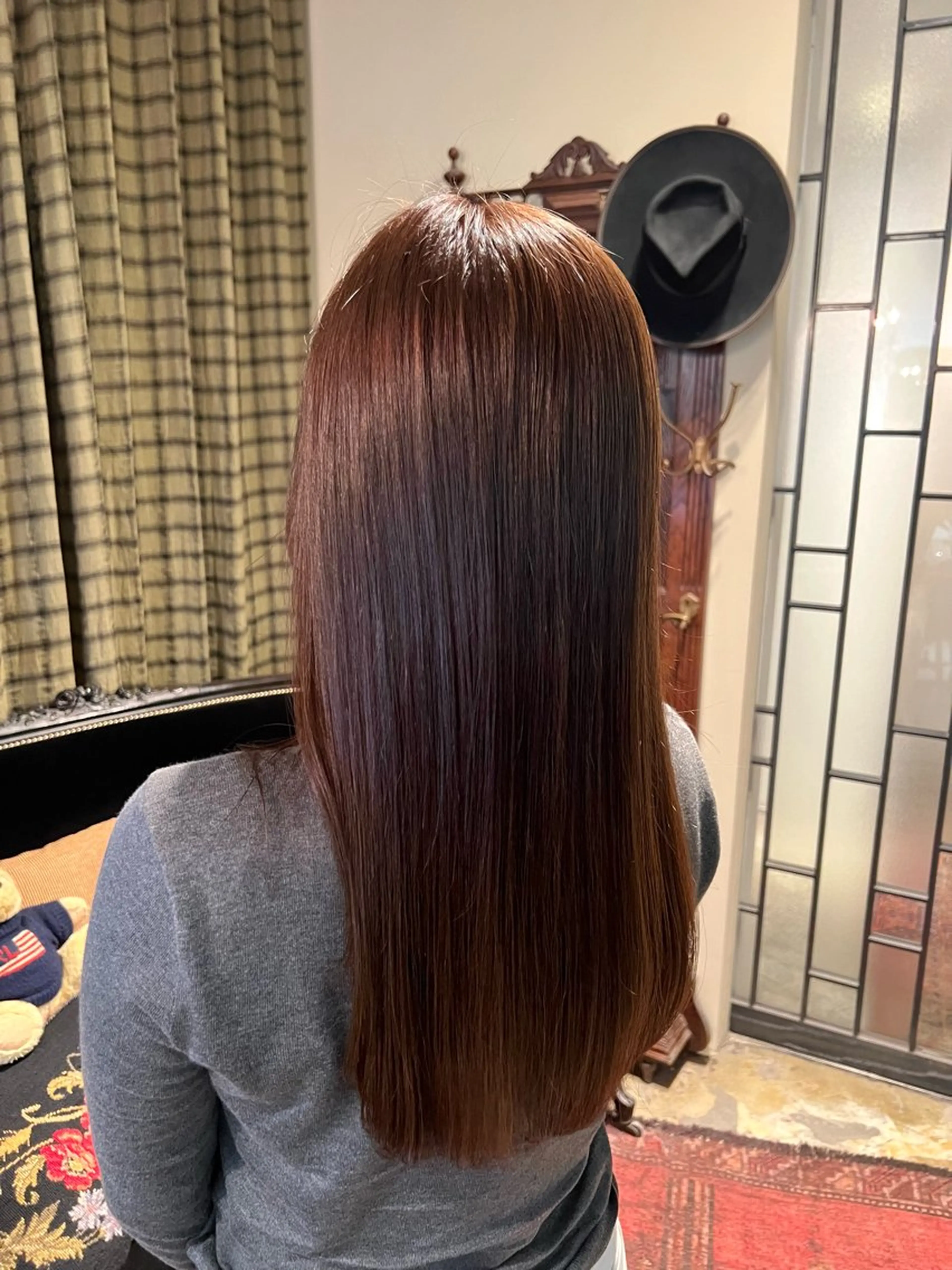 カラー ブラウンカラー アイブロウ&マツパ カラーモデルまなみの眉毛・アイブロウイメージ