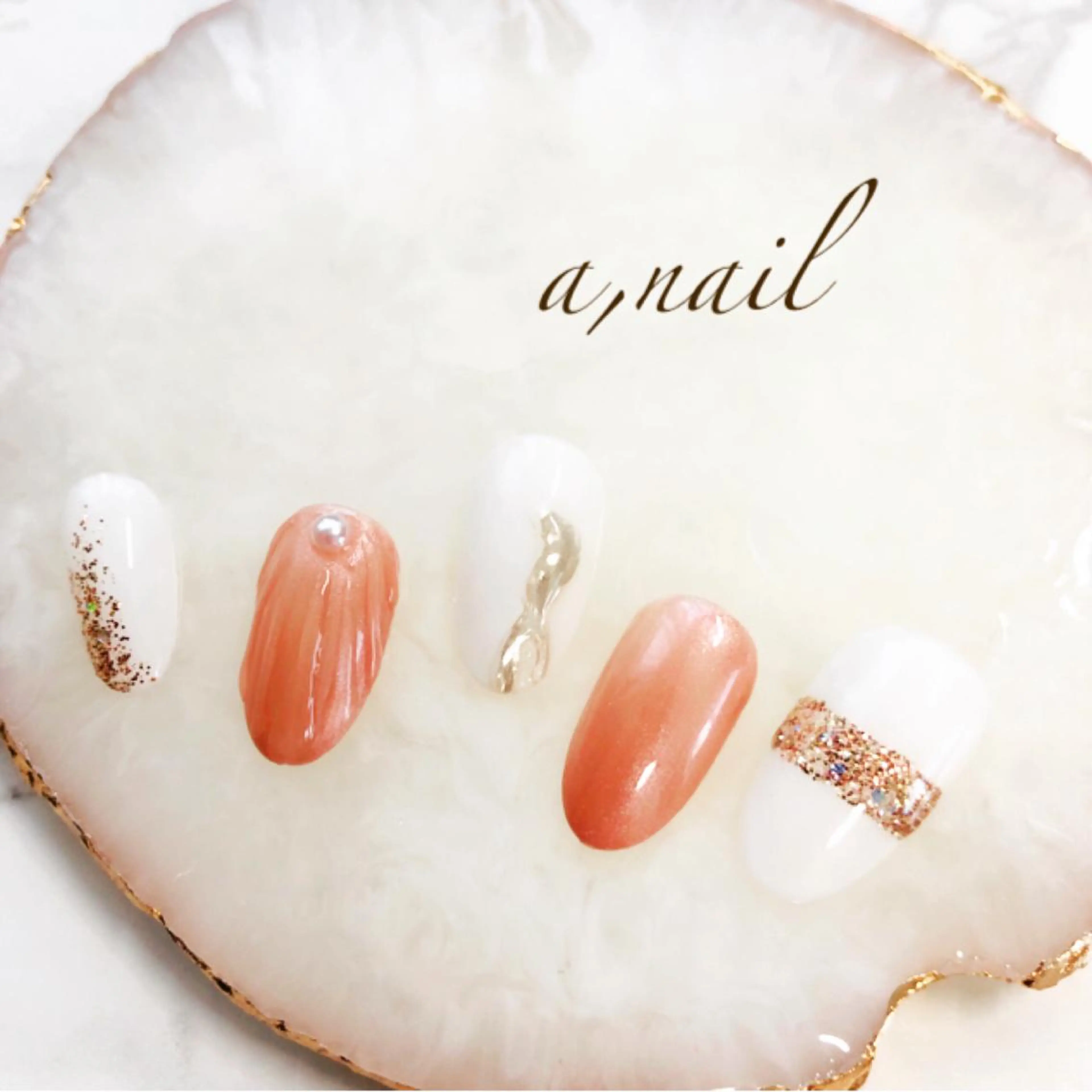 ネイル フットネイル ジェルネイル グラデーション ミラーネイル オフィスネイル ハンドネイル ネイルサロン エーネイルのネイルデザイン