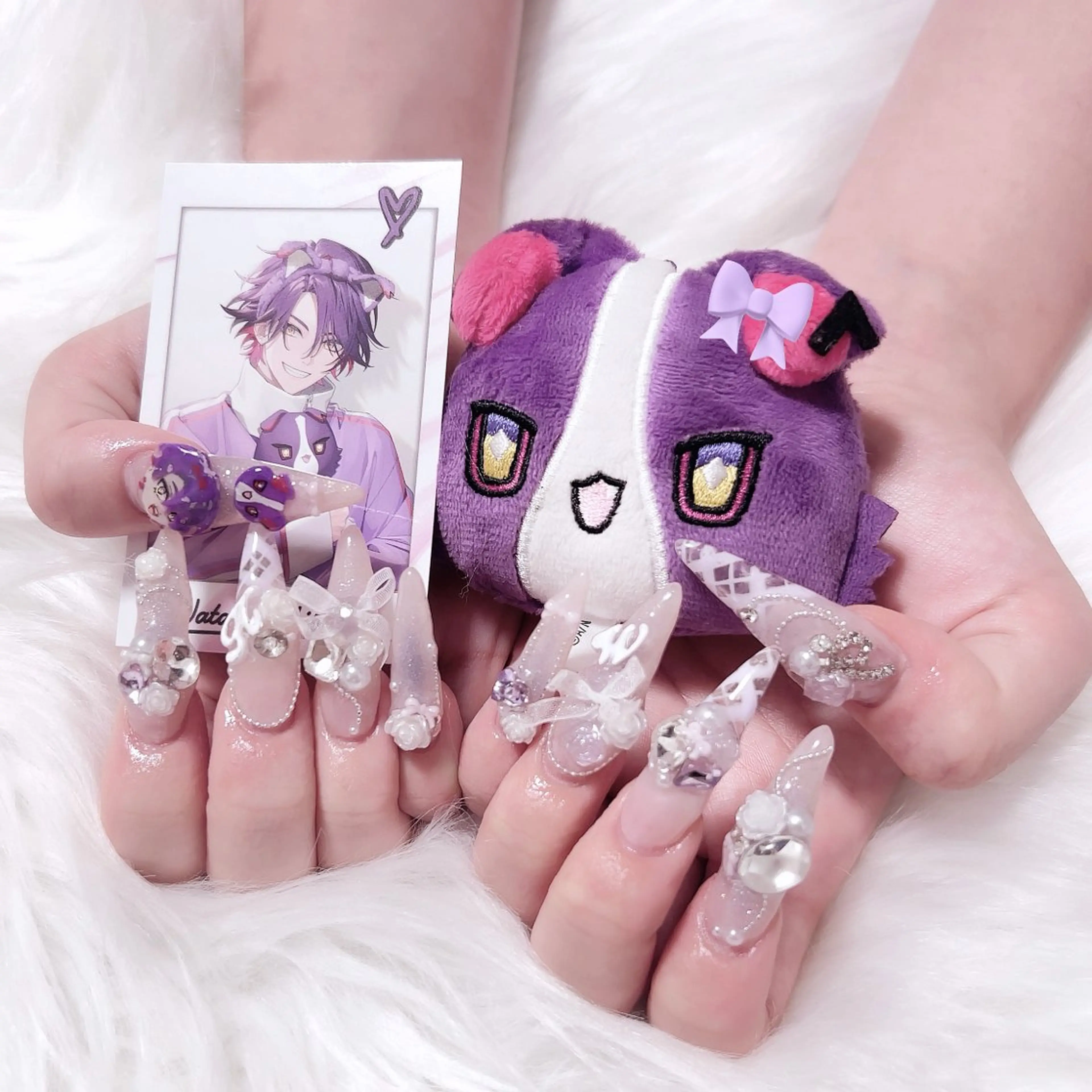 ネイル ハンドネイル ️🫧みつき/ 渋谷/痛ネイル️🫧のネイルデザイン