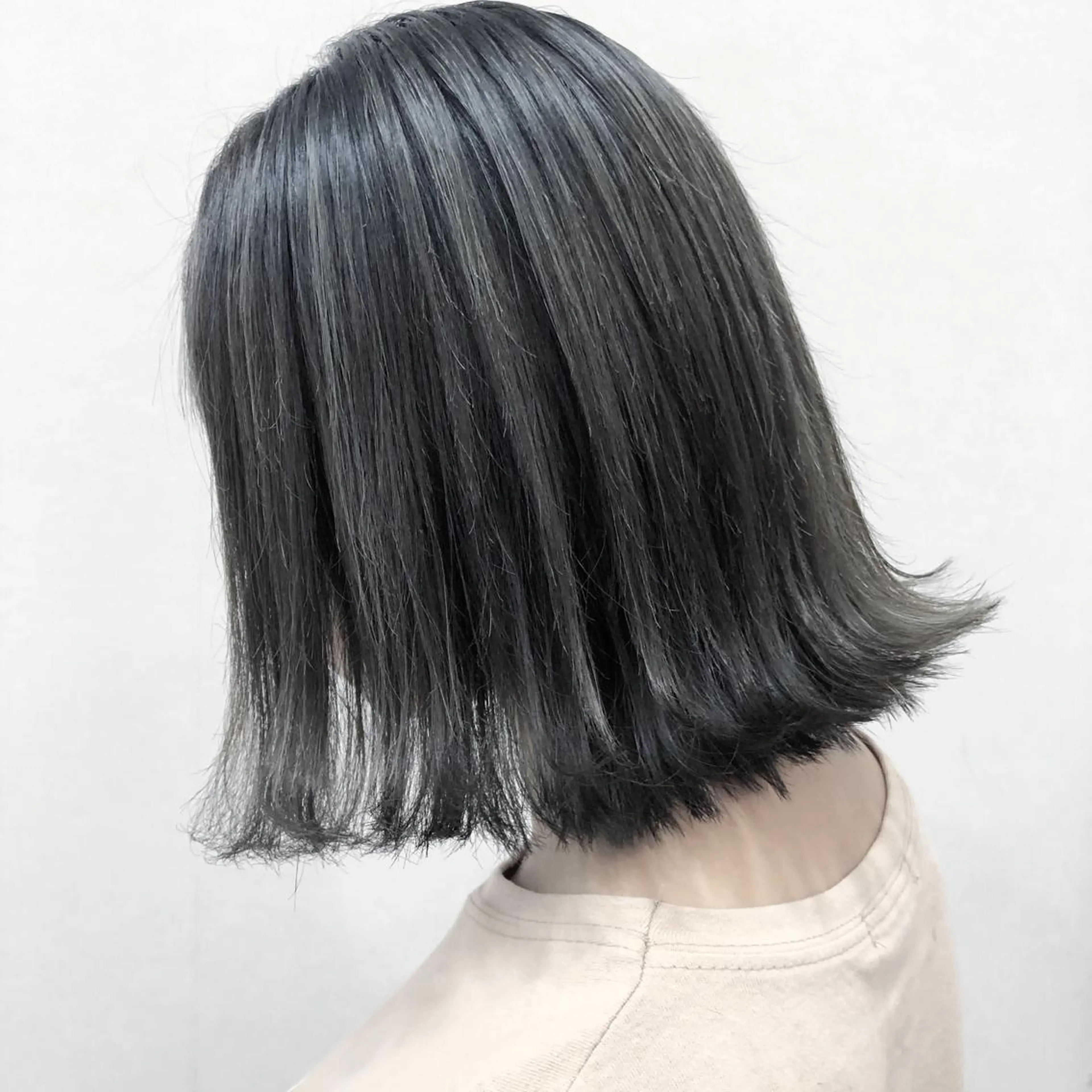 ミディアム ヘアカラー トリートメント 髪質改善専門 いしだあきひろのヘアスタイル