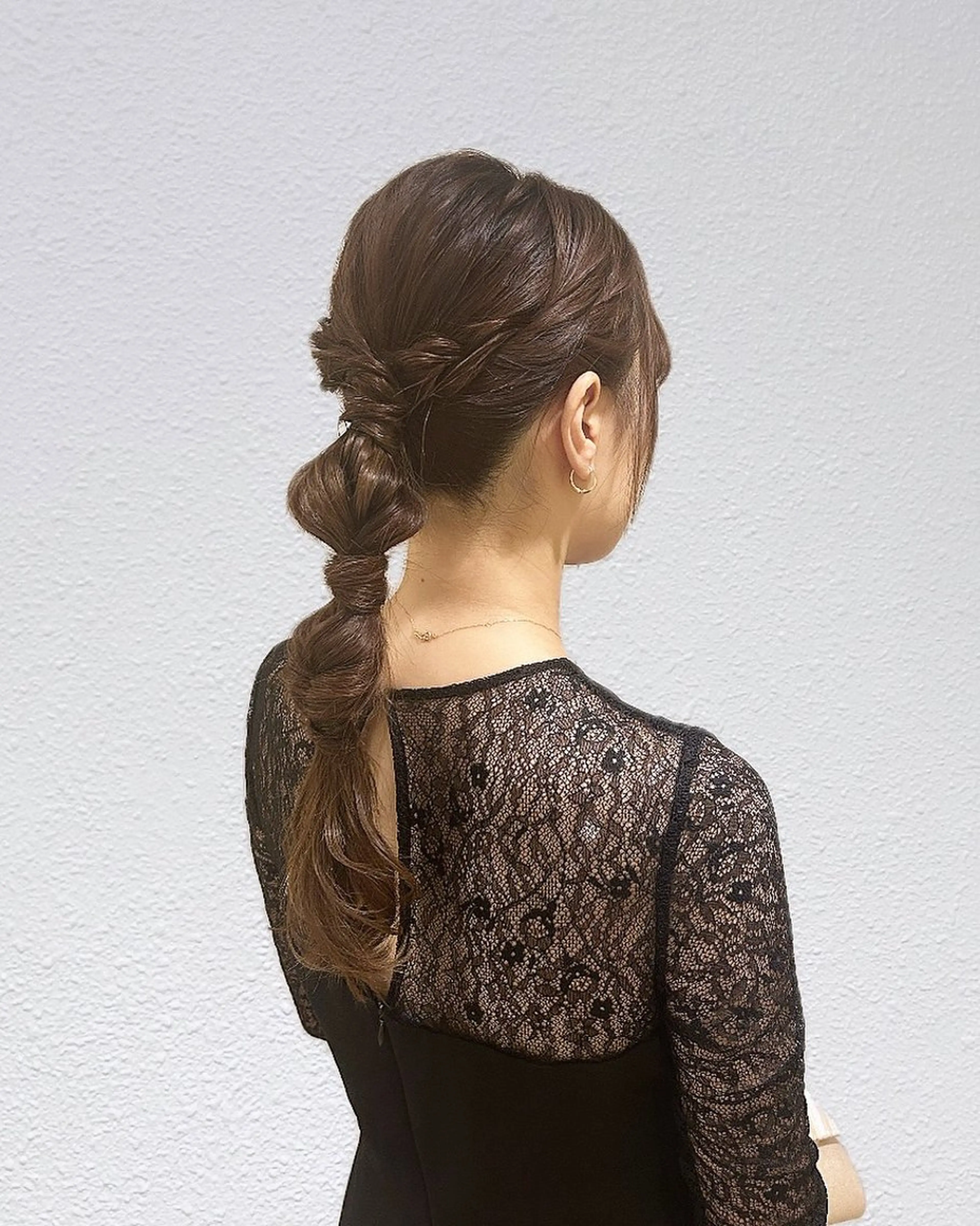 ヘアアレンジ 結婚式・ブライダル デート ヘアセット ヘアセット/ミニボブ /レイヤー 山田寛菜のヘアスタイル