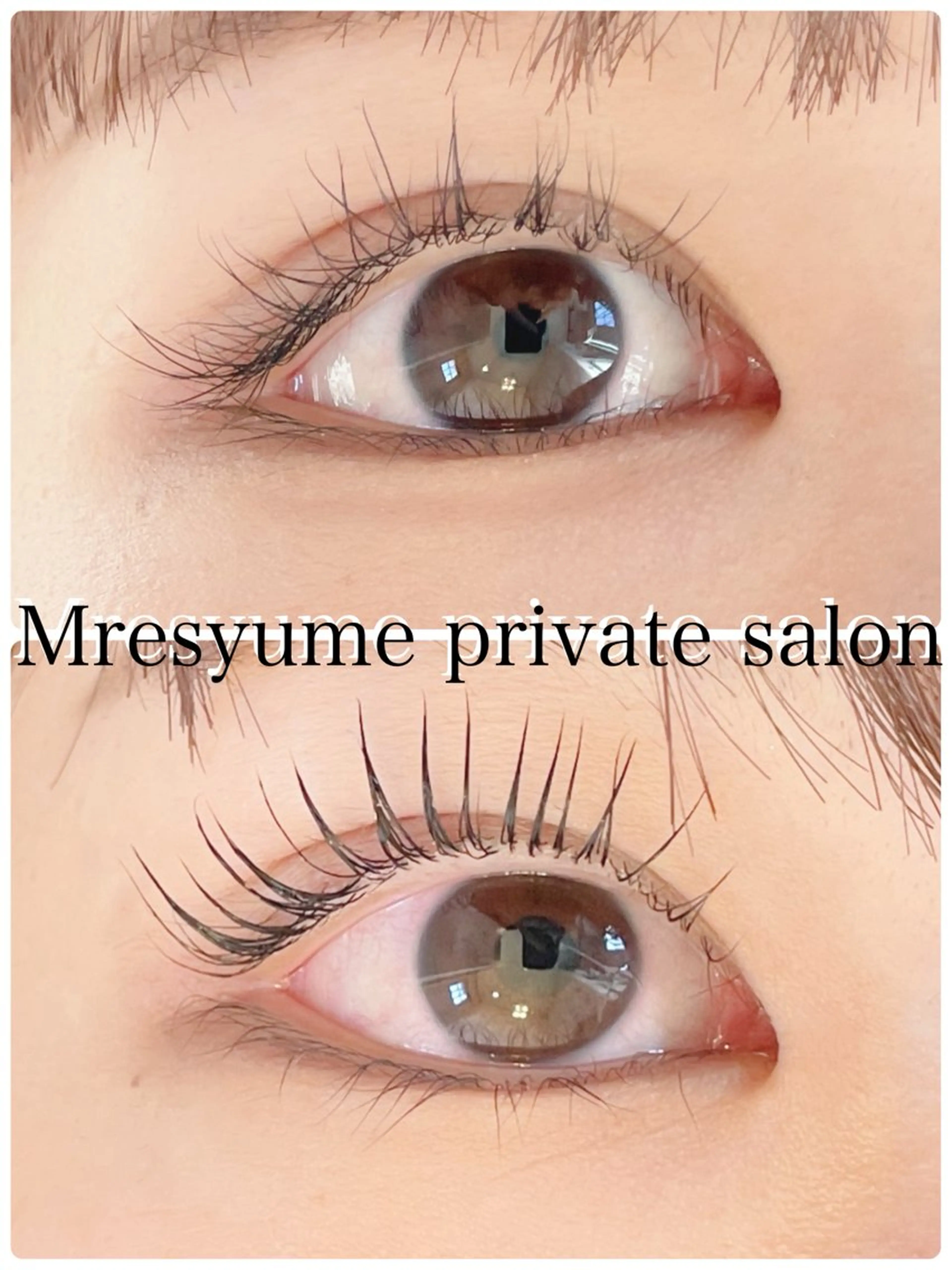 マツエク・マツパ マツパ Mresyume MAYUのマツエク・マツパデザイン