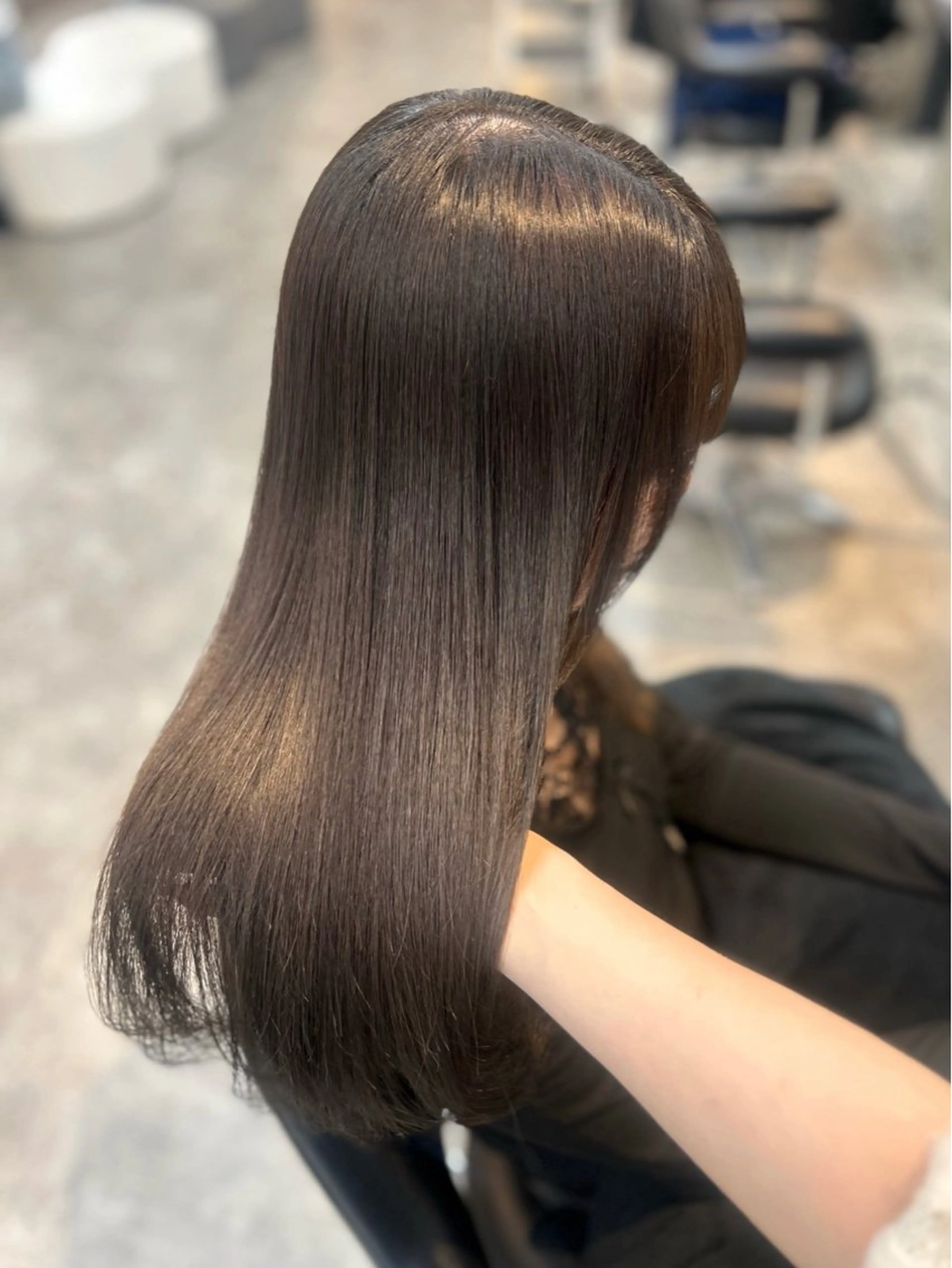 ロング カラー ヘアカラー 透明感カラー୨୧ 松山理桜🩰˖ ࣪⊹のヘアスタイル