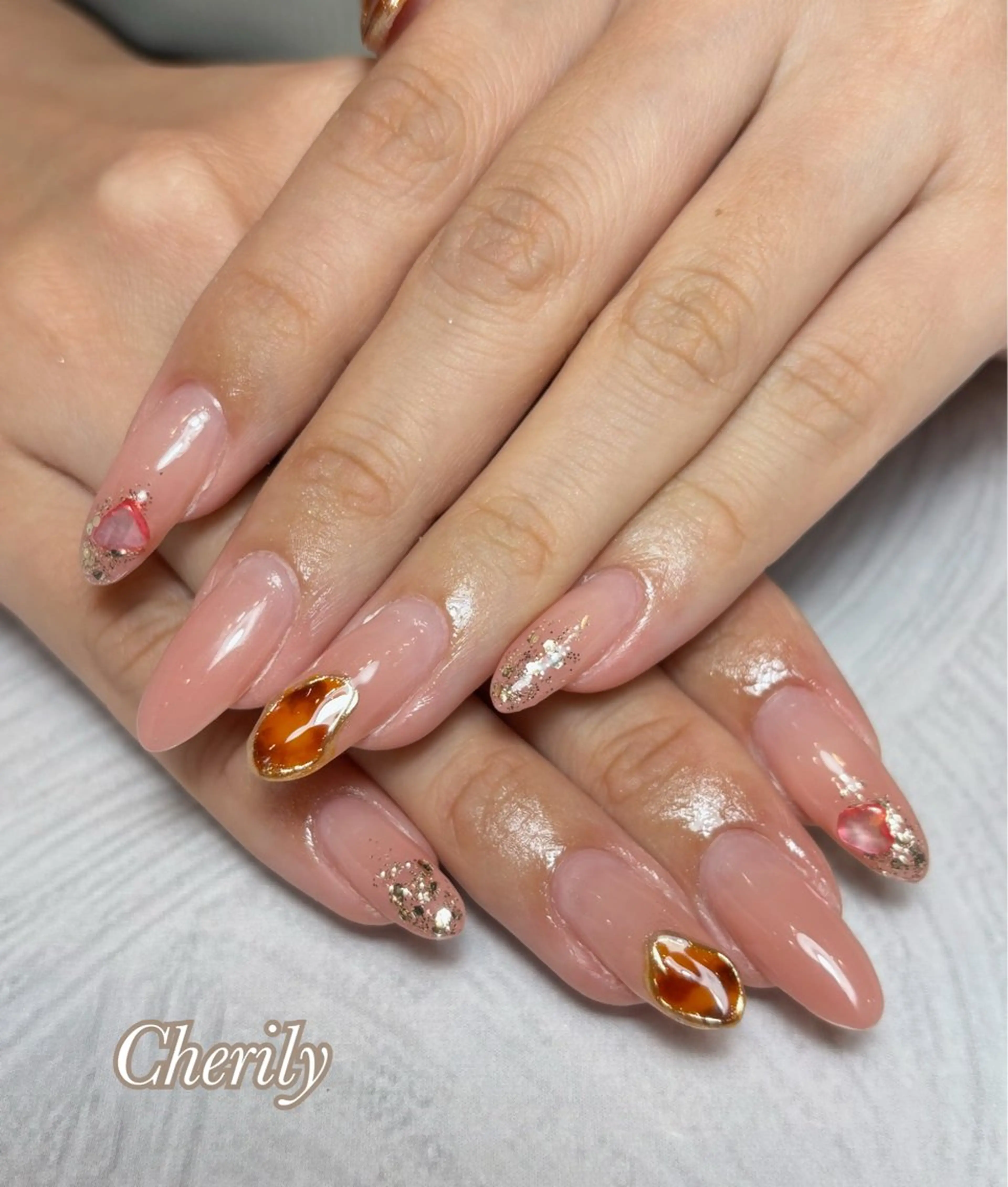 《ハンドネイル》定額メニュ​〜​♡の写真