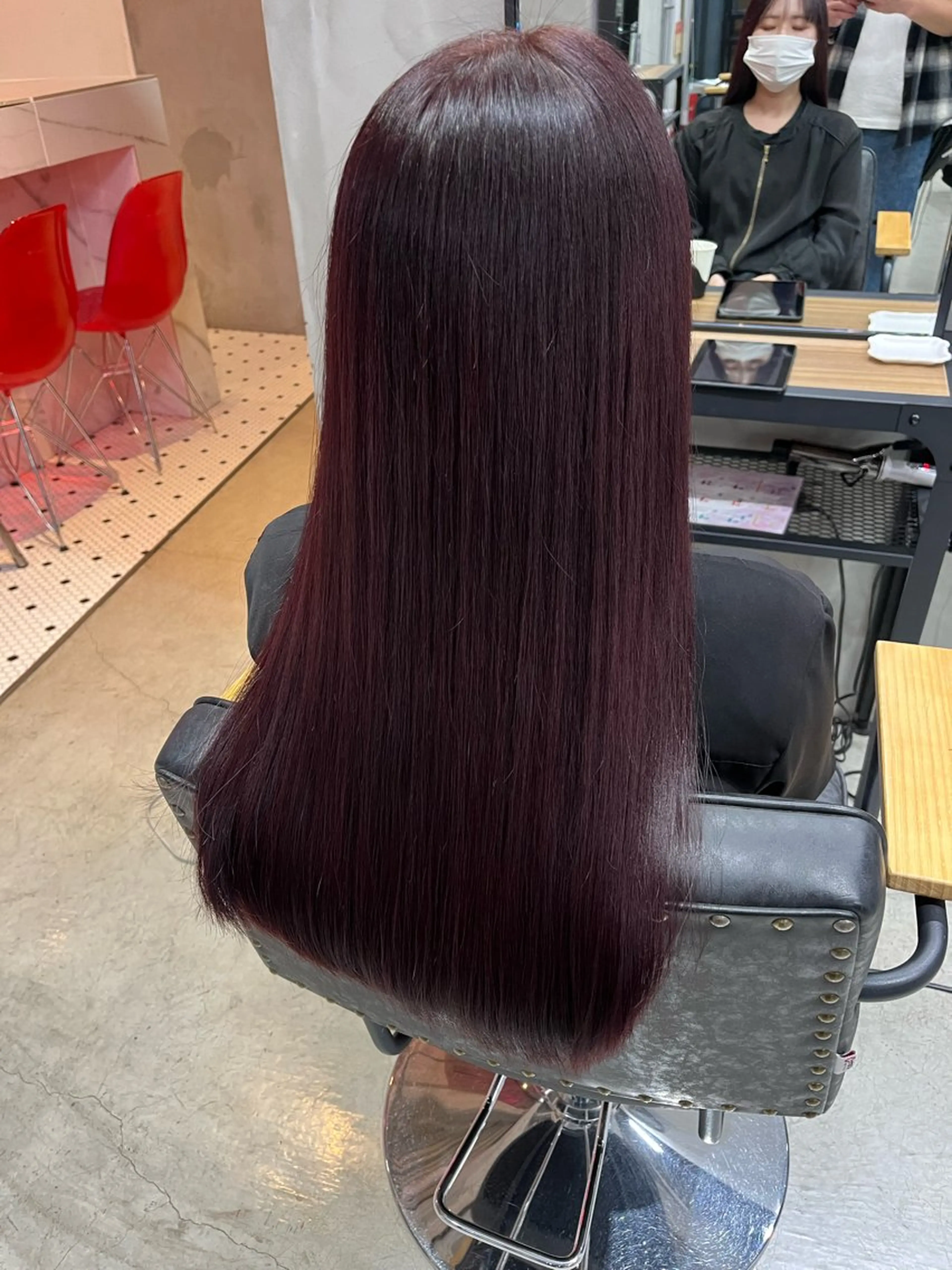 ロング 大友 正晴のヘアスタイル