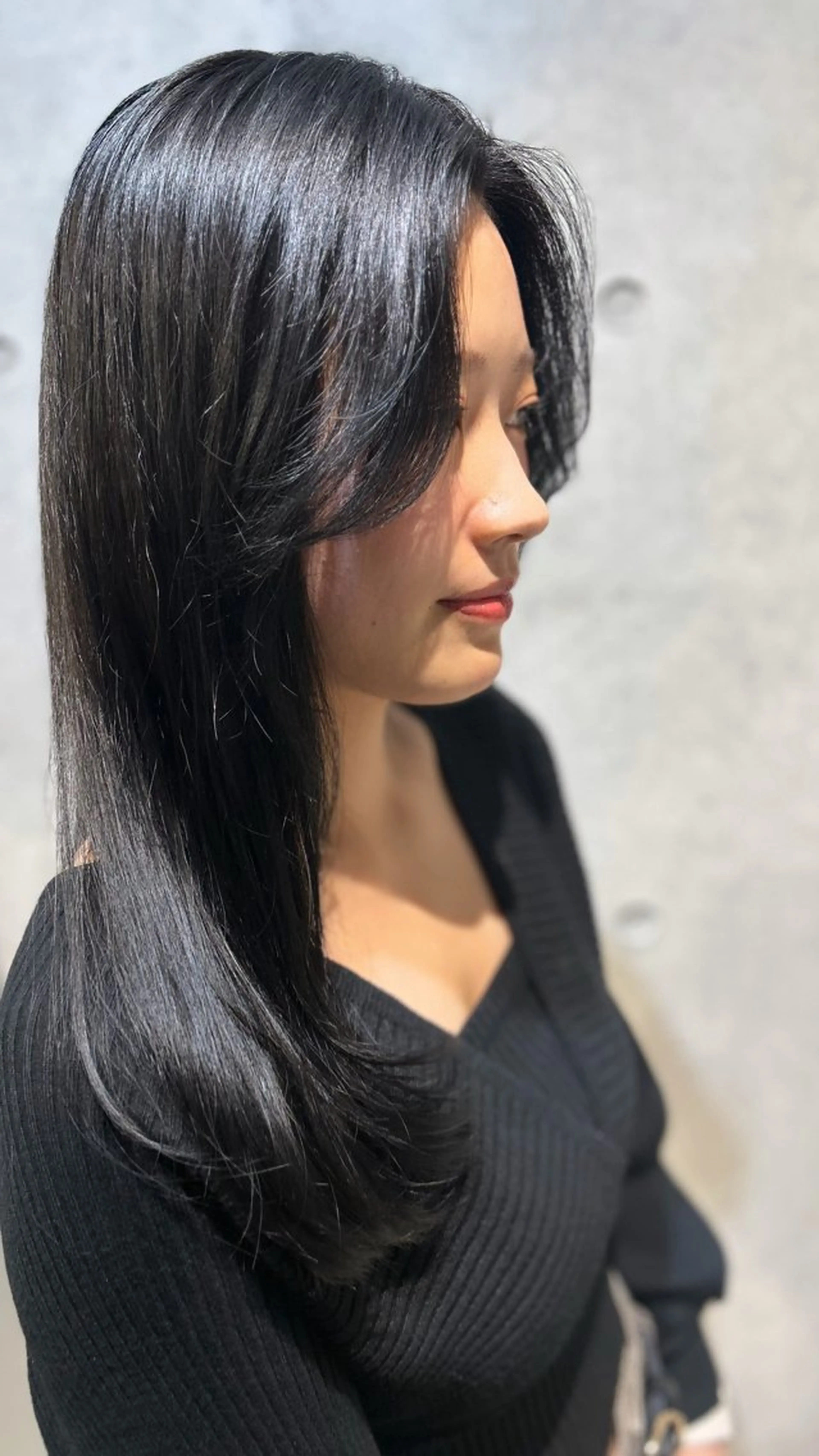 ロング カラー パーマ カット ヘアカラー トリートメント レイヤー/グレージュ 髪質改善/コウスケのヘアスタイル