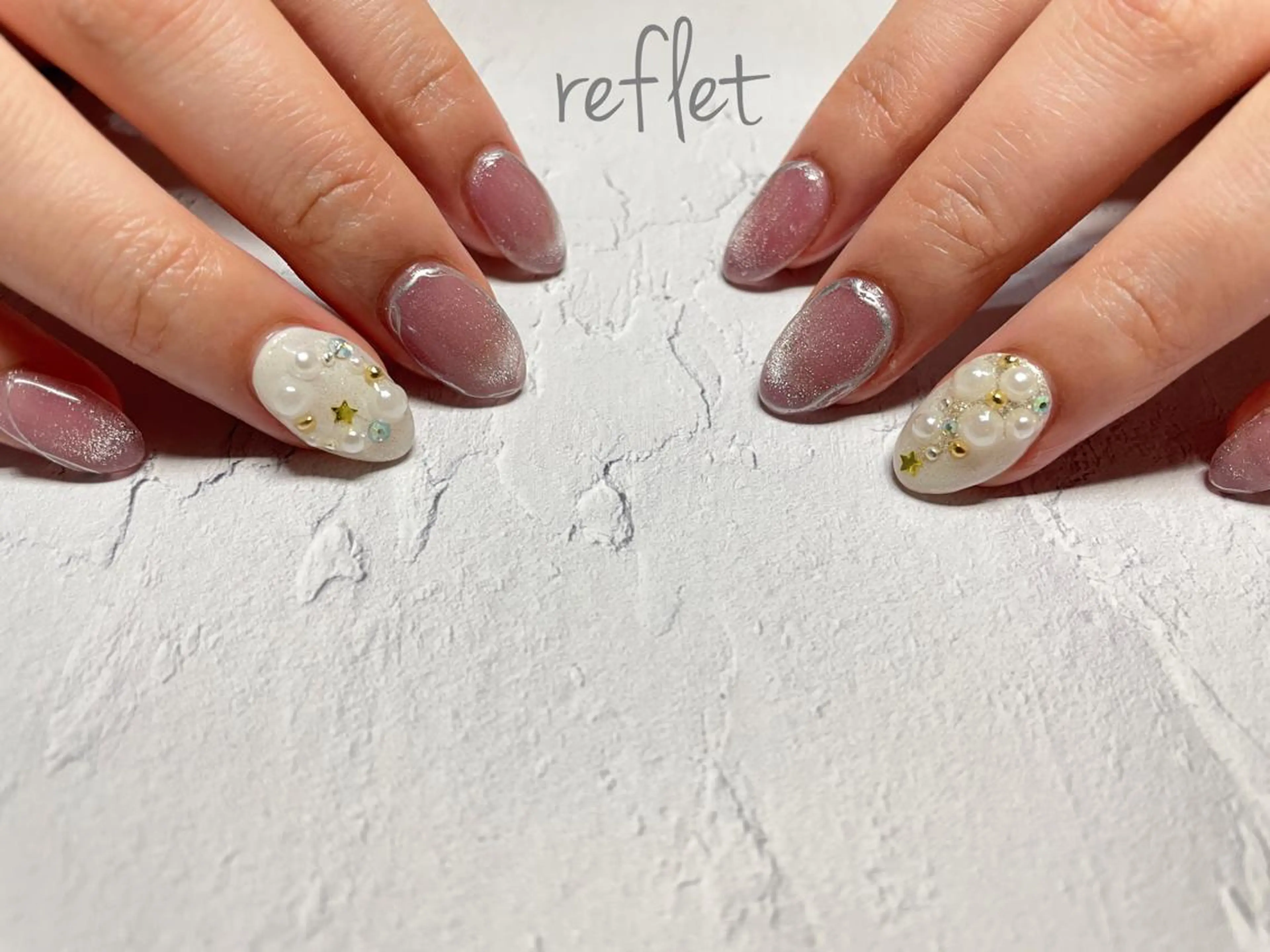 ネイル ハンドネイル reflet nailのネイルデザイン