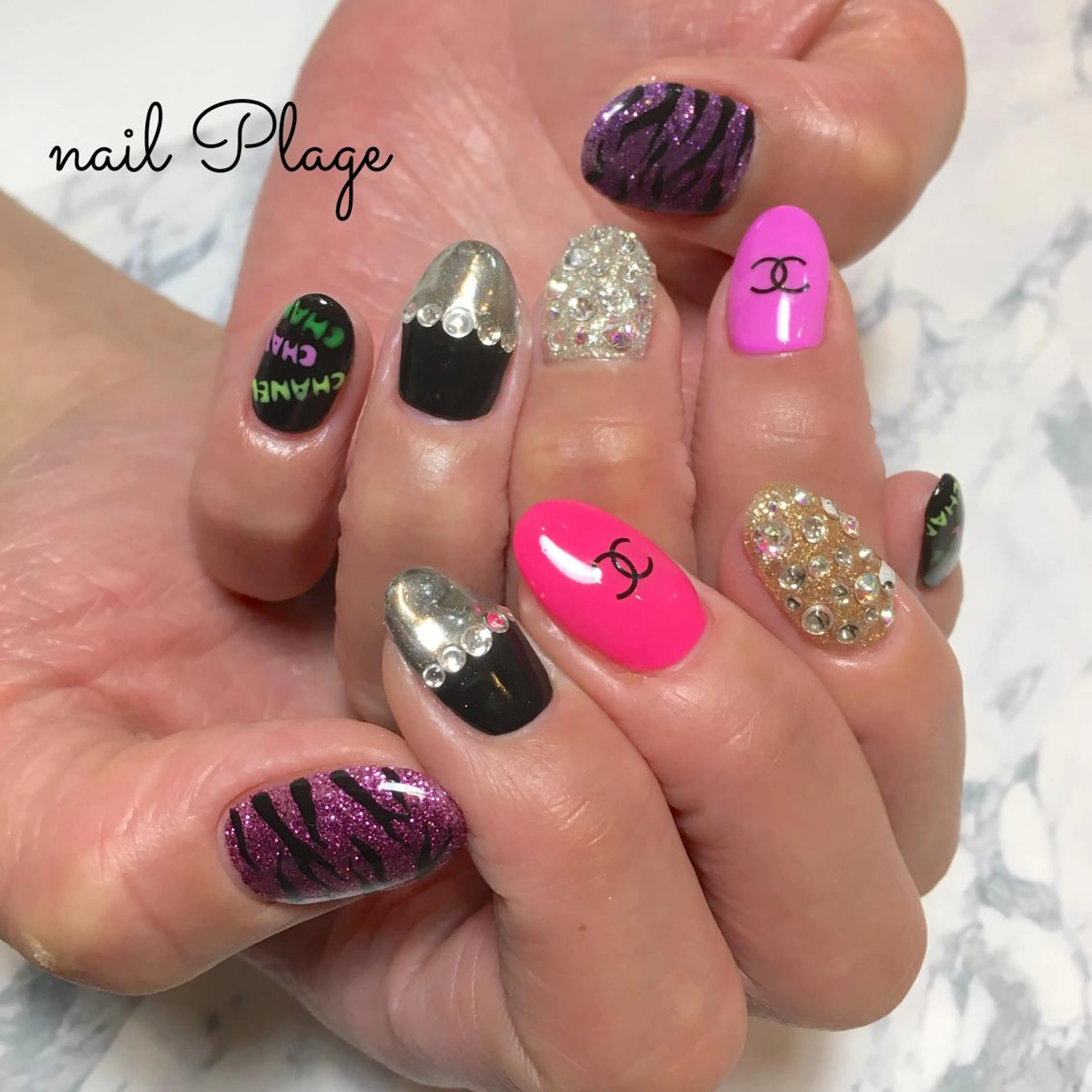 ネイル nail Plage Imai kanaのネイルデザイン