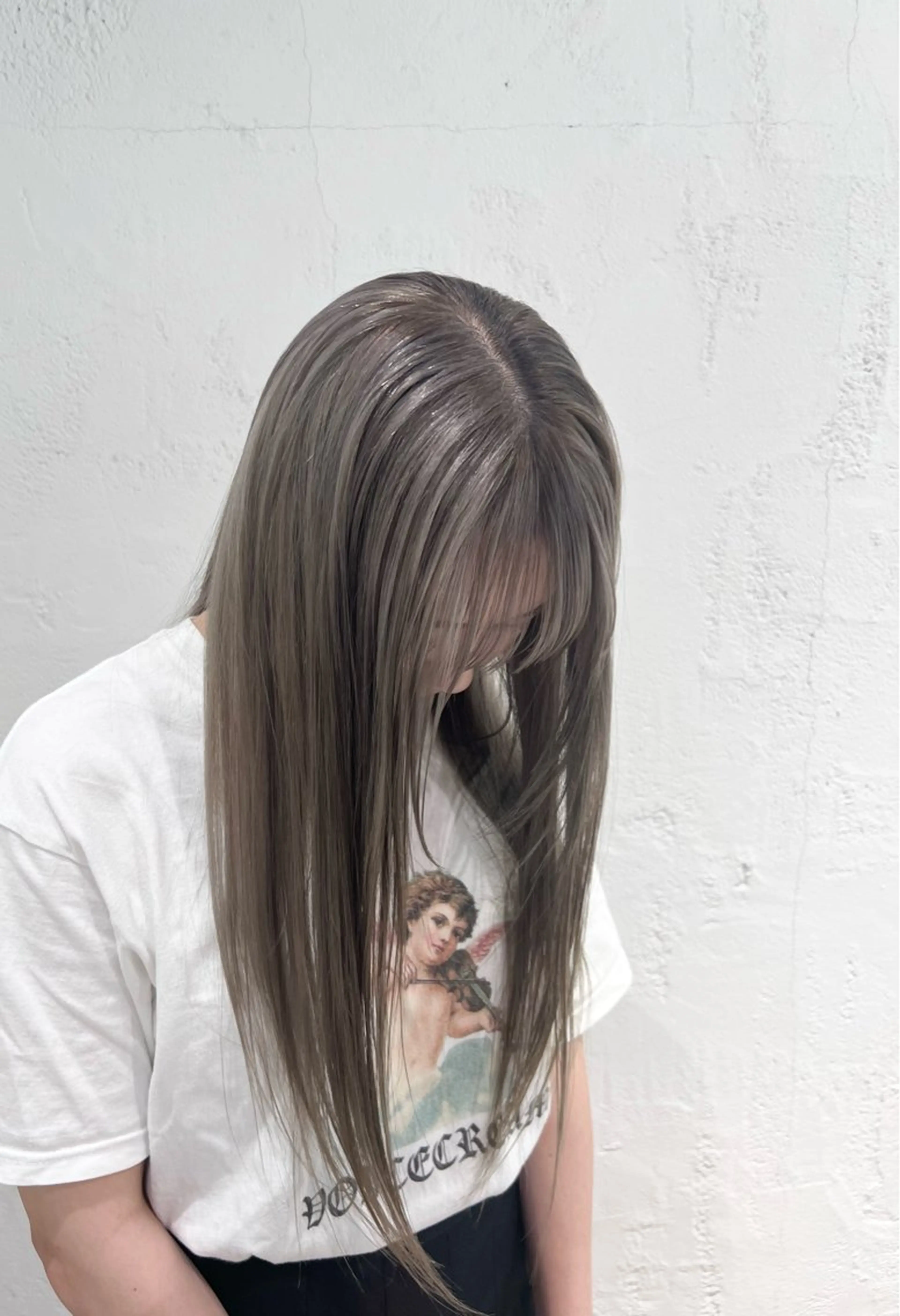 ロング カラー ヘアアレンジ ヘアカラー karin🌛ボブ/ 透明感たっぷりカラーのヘアスタイル