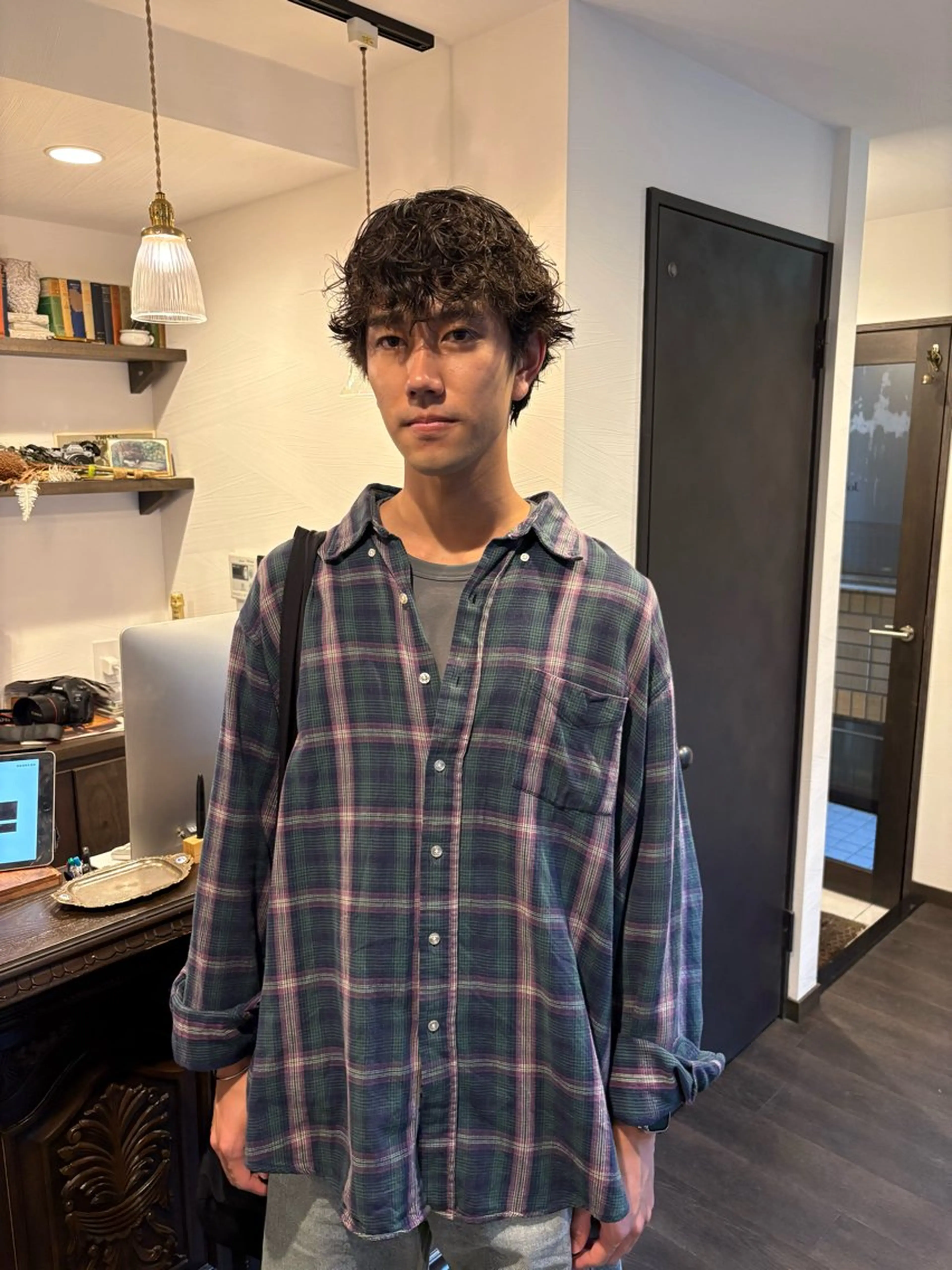 パーマ メンズ 目黒/当日🉑/本橋 真樹のヘアスタイル