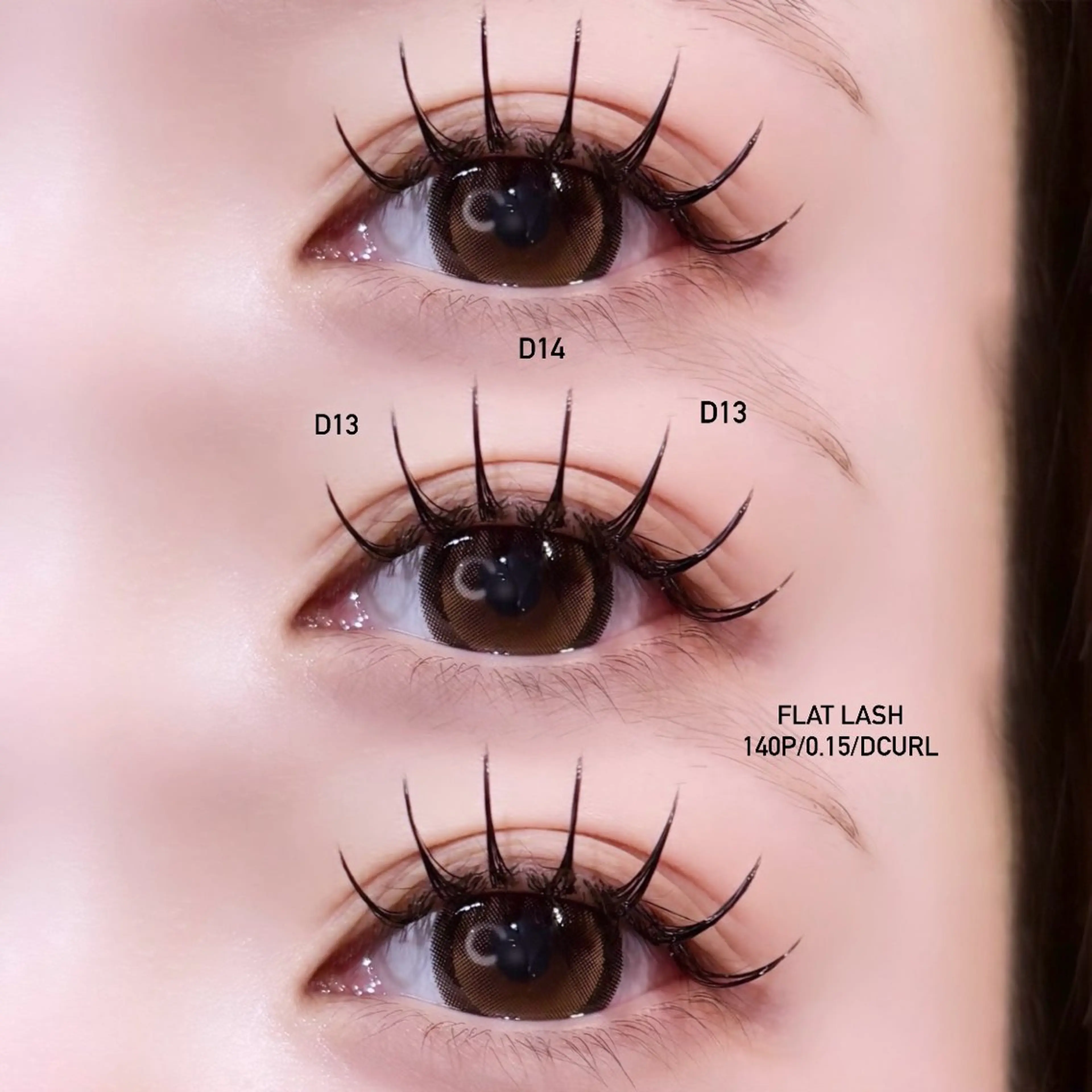 🎀minimo限定🎀フラットラッシュ140本 コーティングお仕上げ付き🫧の写真