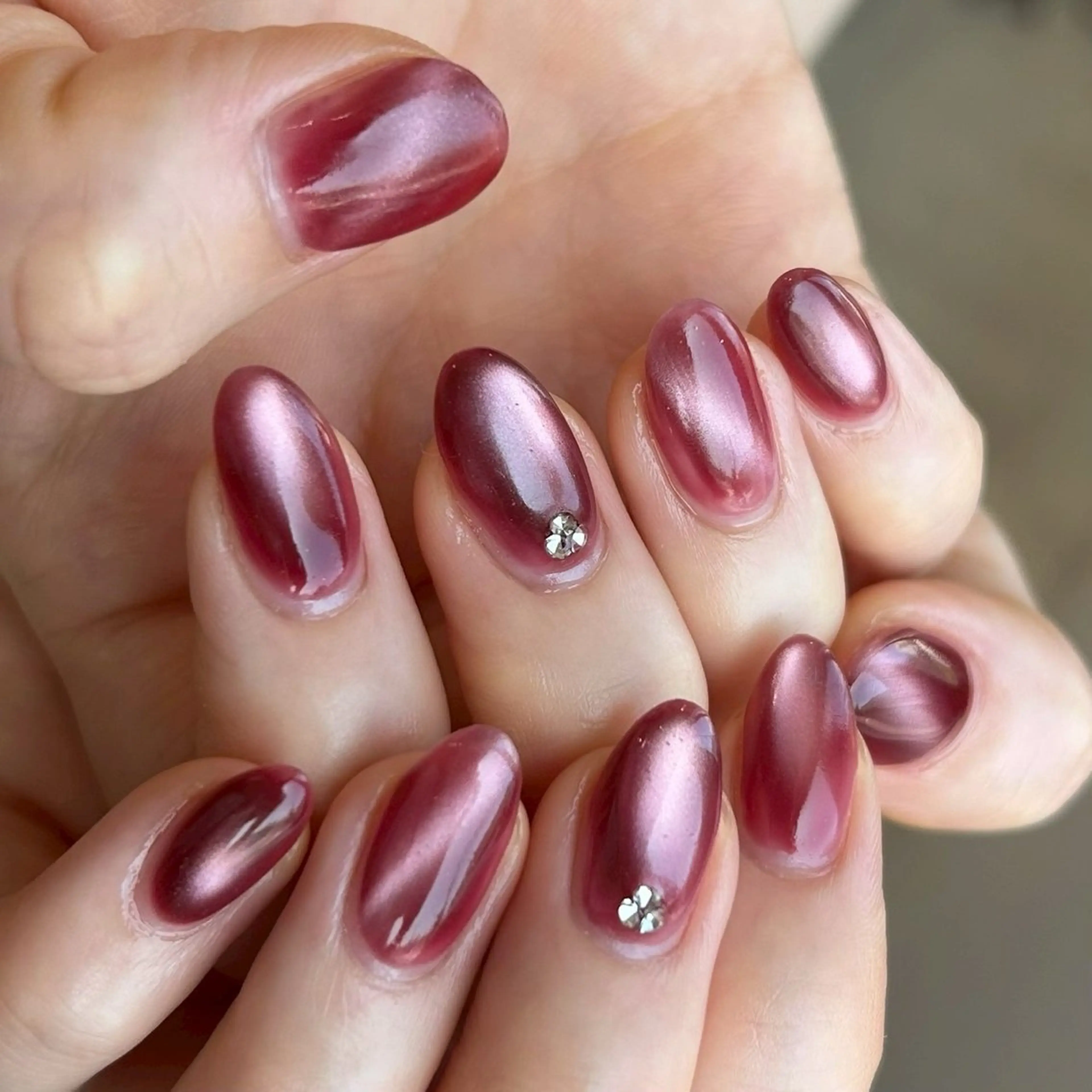 ネイル マグネットネイル Halo Nail 【ハロネイル】のネイルデザイン