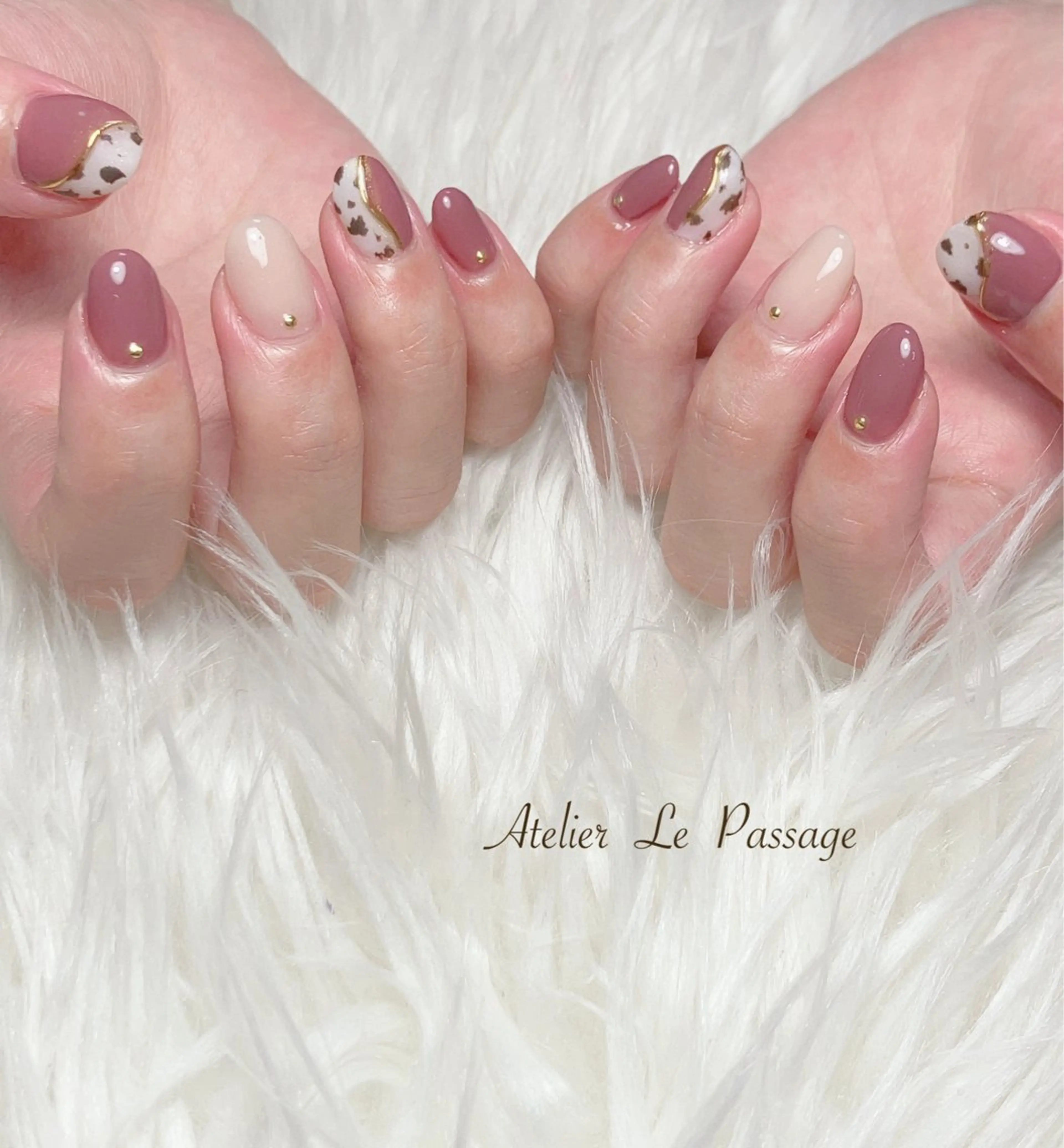 ネイル Atelier Le Passage所属・h nakatsukaのネイルデザイン