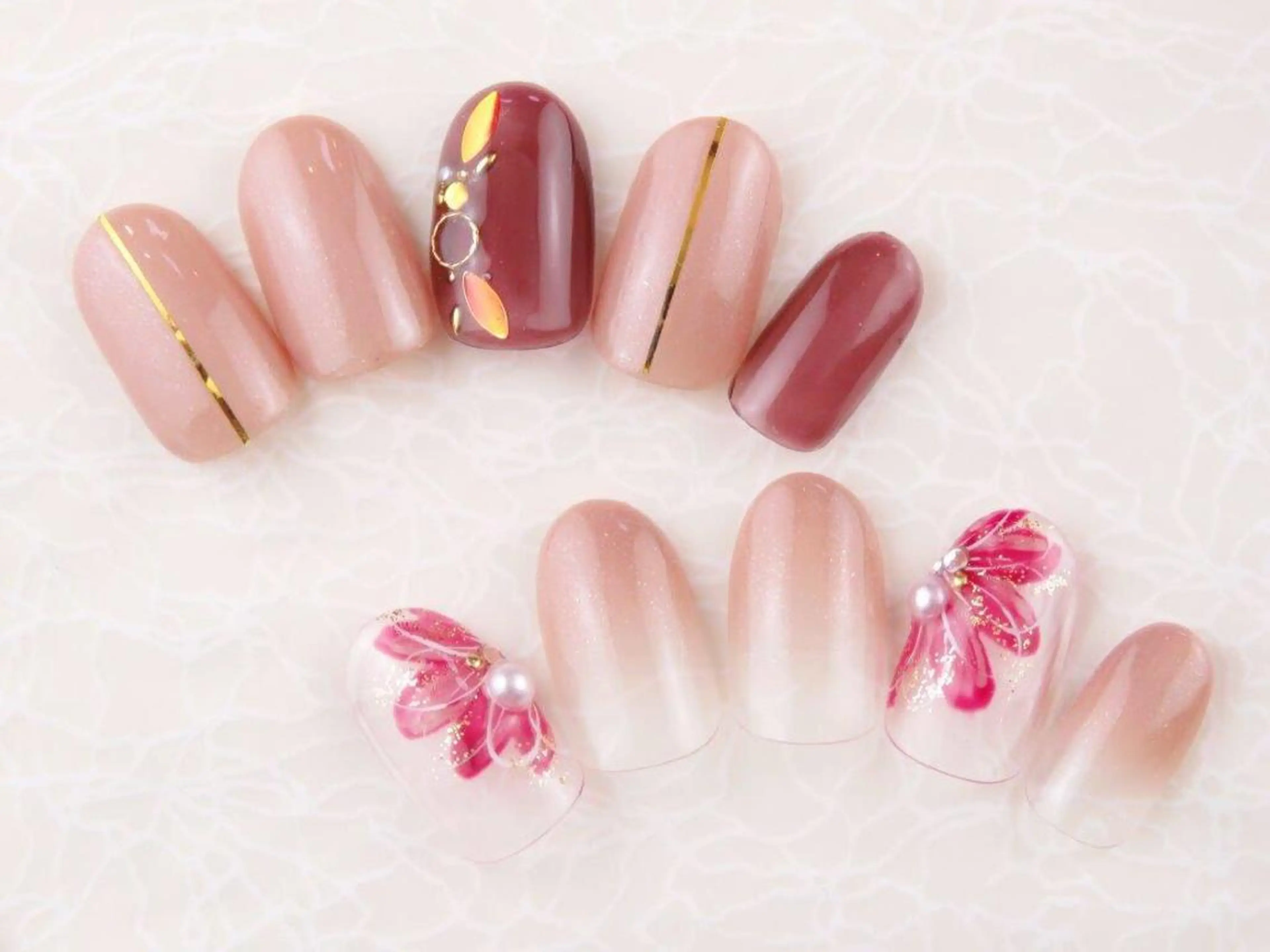 ネイル パラジェル lira nailのネイルデザイン