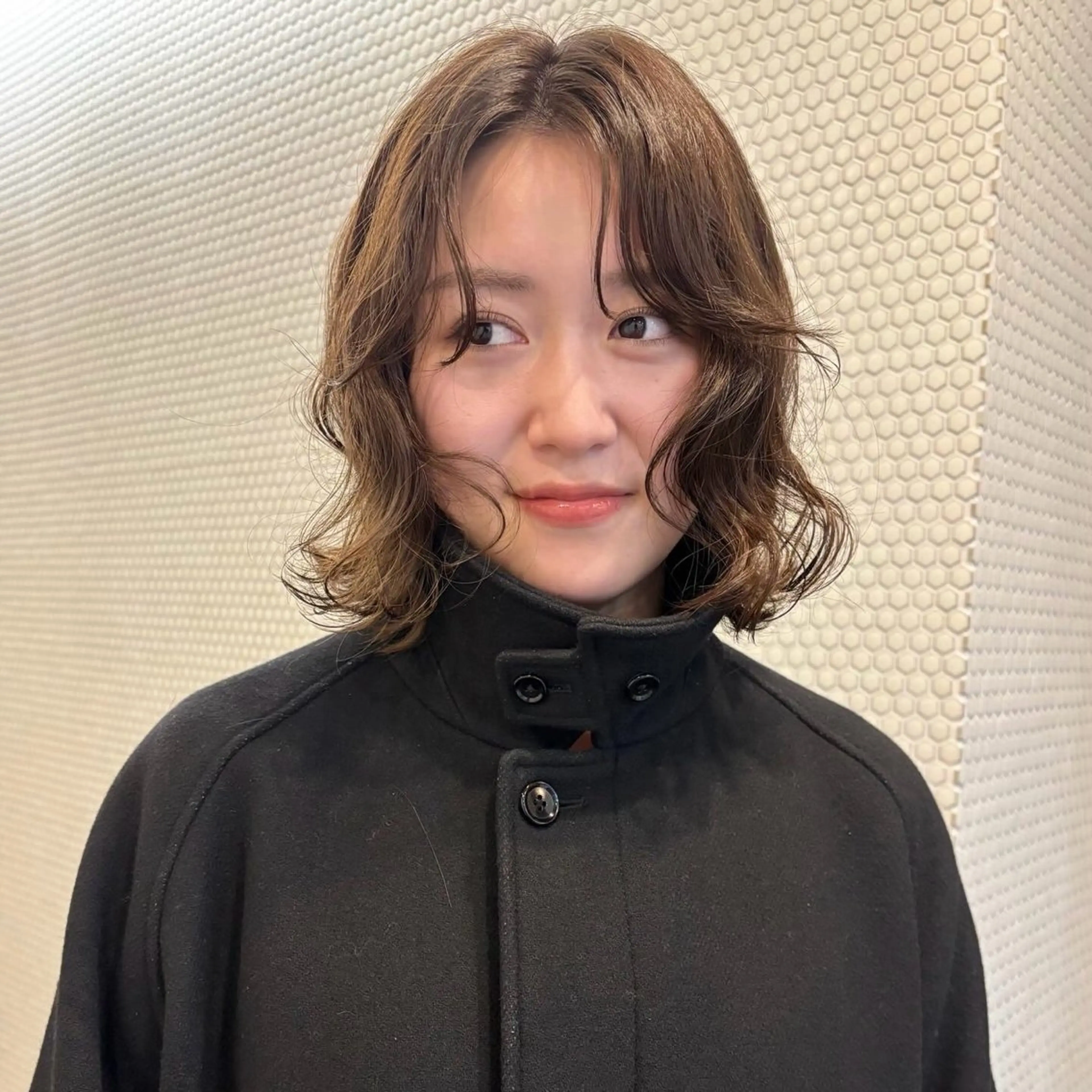 ミディアム 似合わせボブカット/ 髪質改善/細川実知香のヘアスタイル