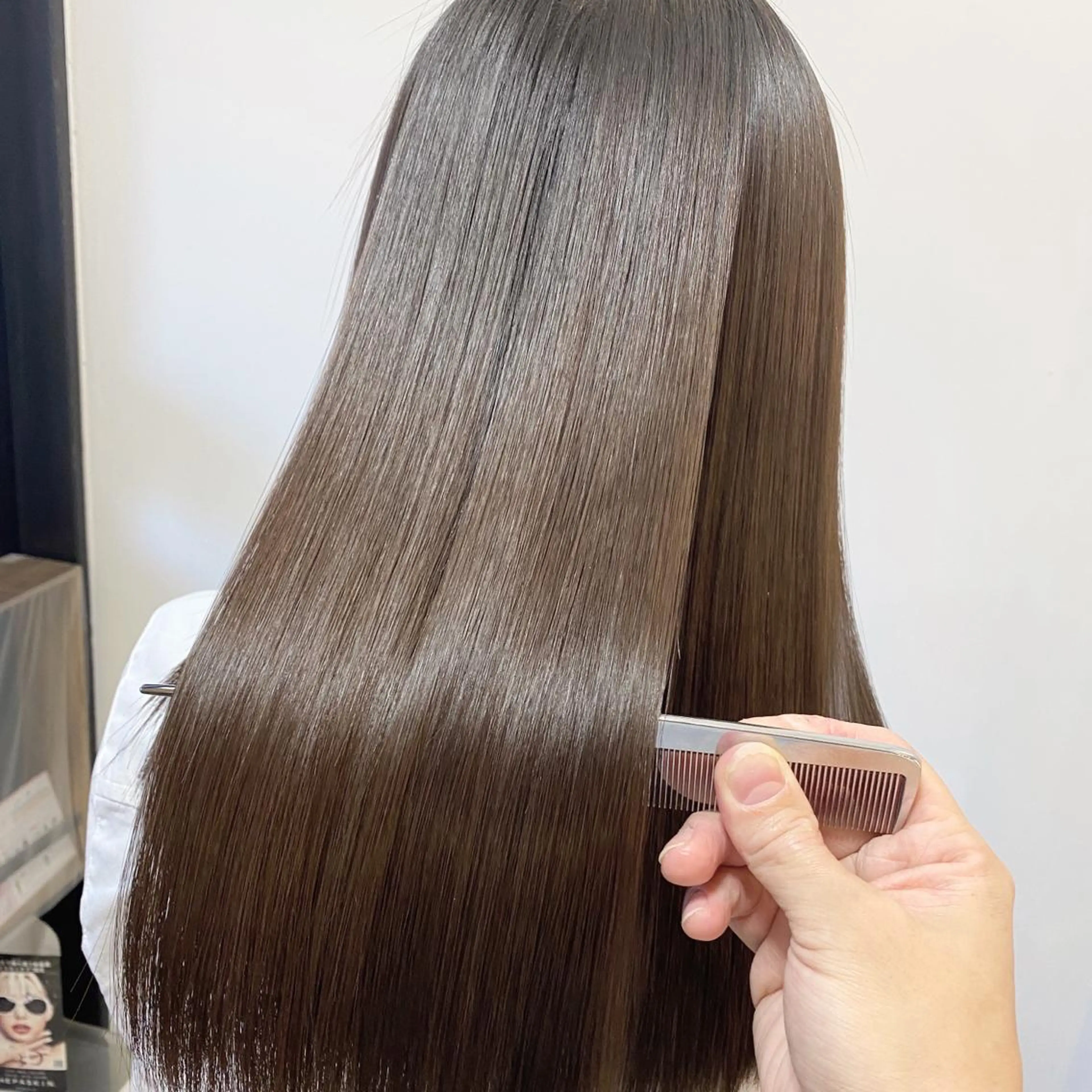 ロング 髪質改善 ロング トリートメント 酸熱トリートメント 髪質改善特化 安東駿介のヘアスタイル