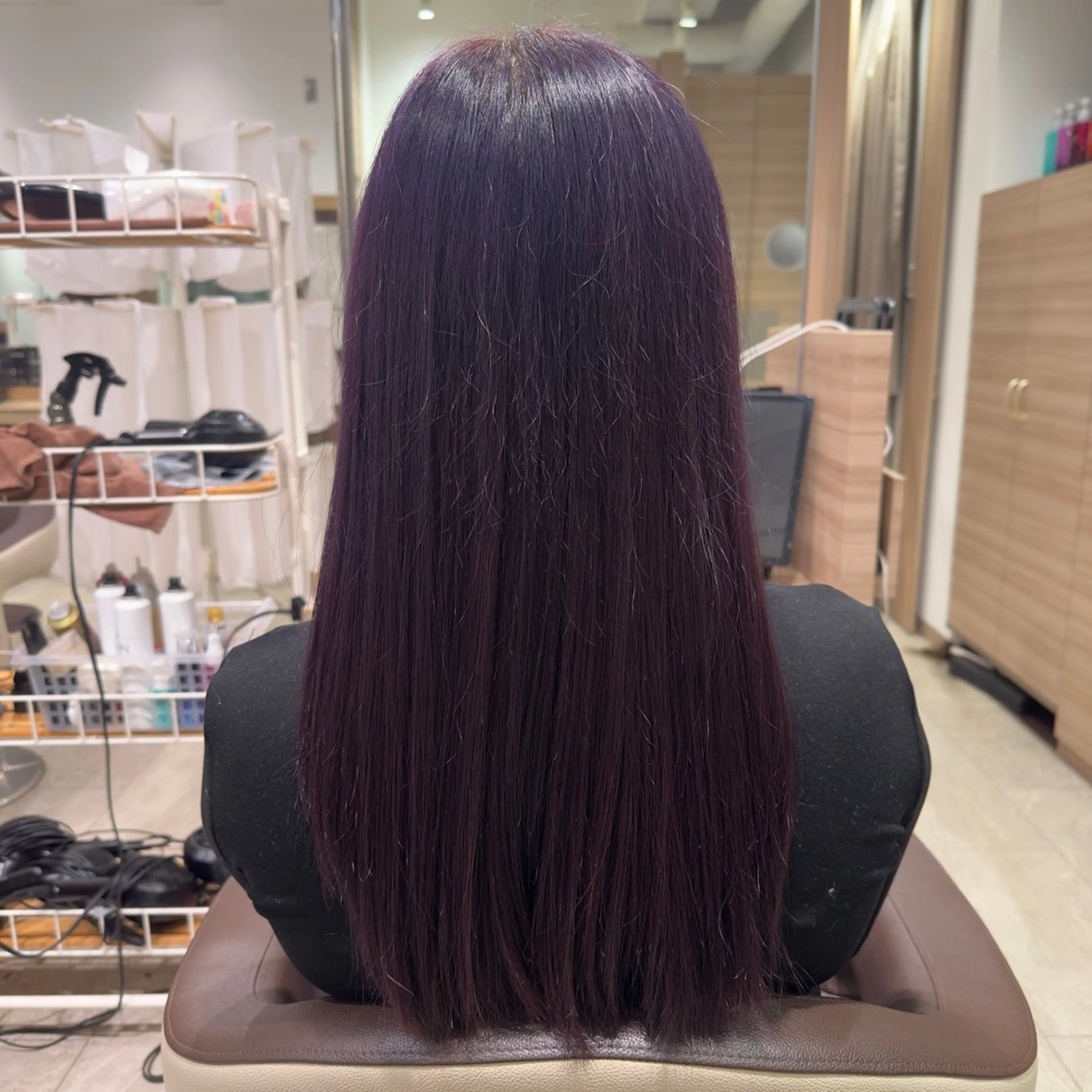 ロング カラー カット ヘアカラー Ash浦安店 富谷 日菜乃のヘアスタイル