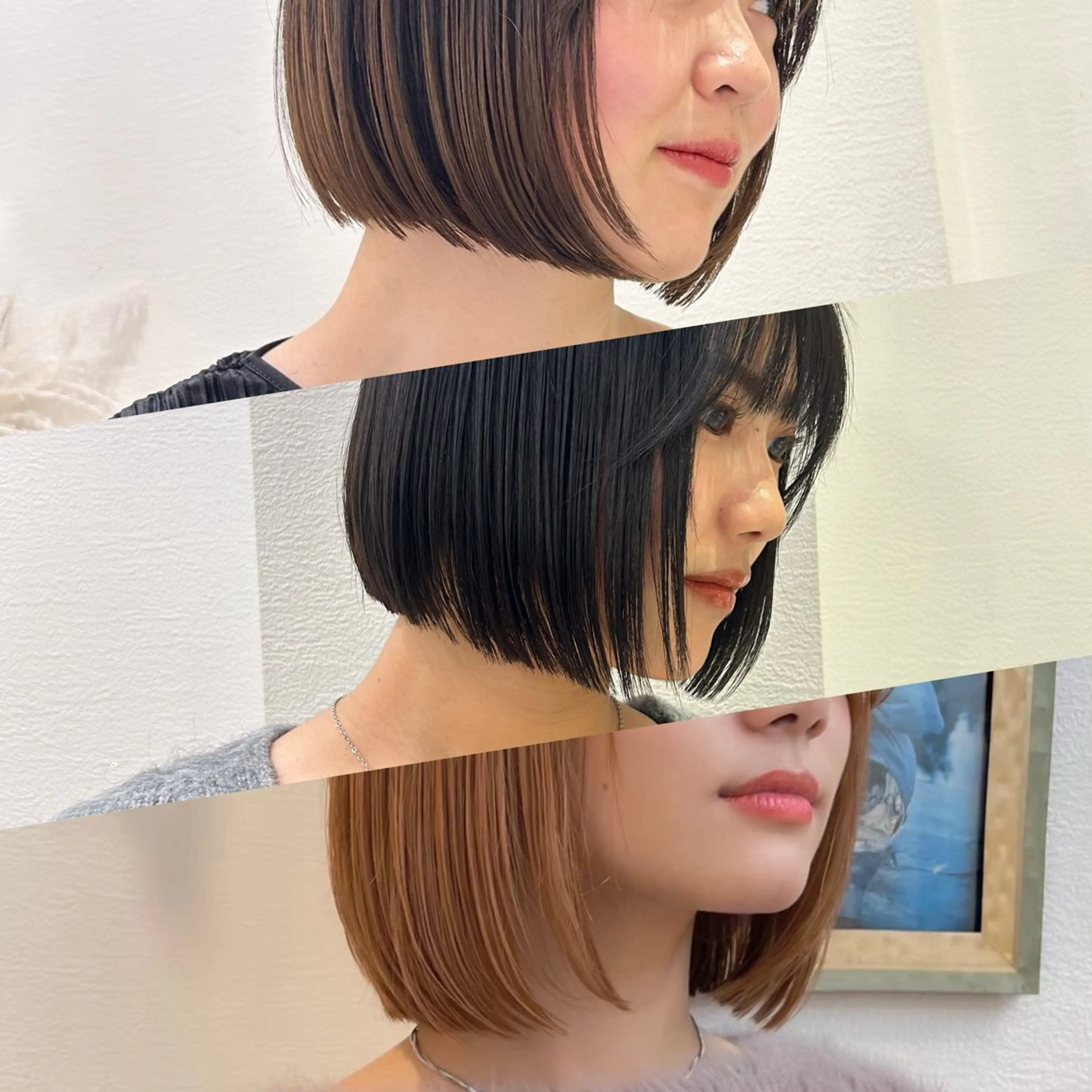 ショート 韓国レイヤー✂︎ yuka♥️のヘアスタイル