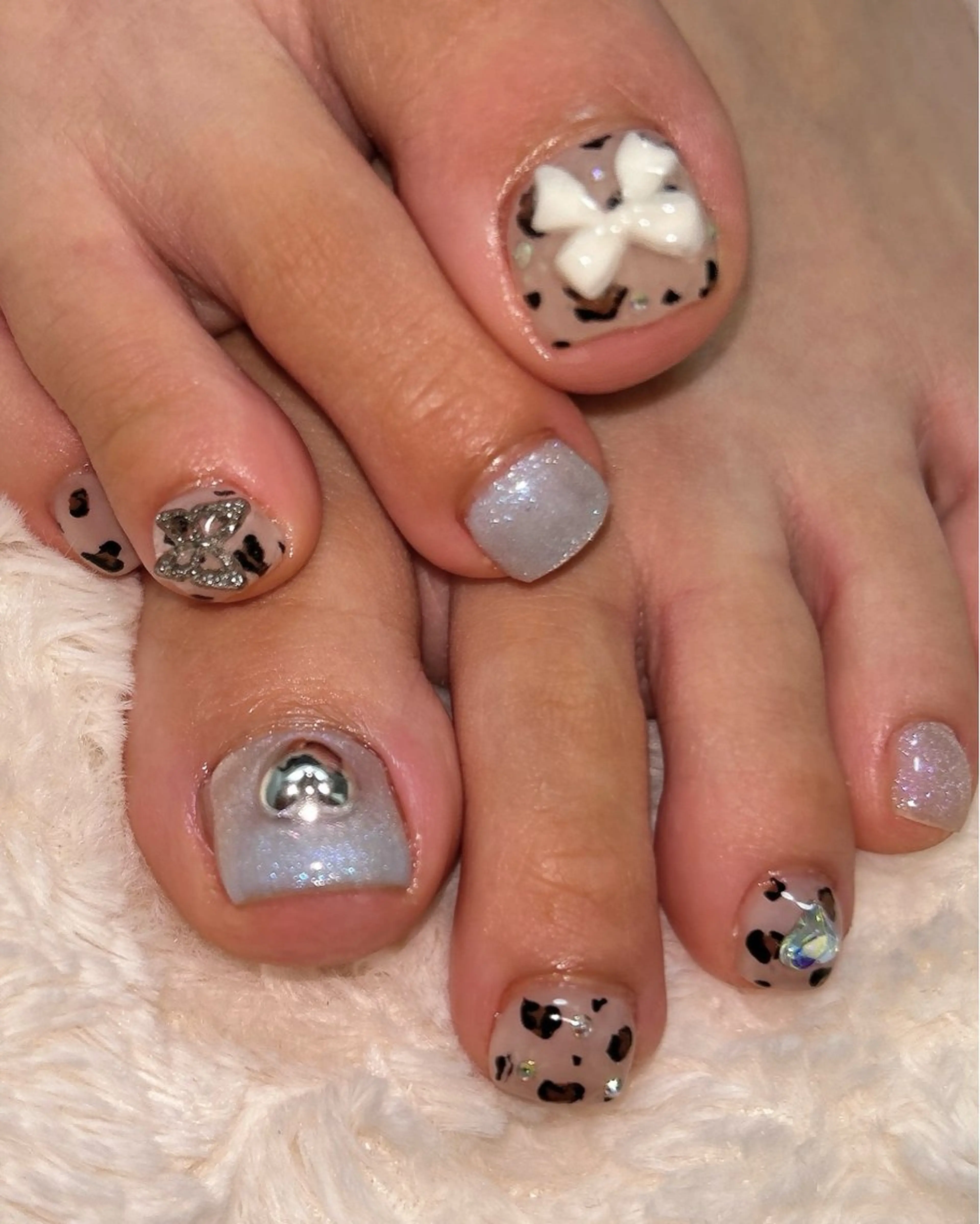 ネイル フットネイル フットネイル ten nail salon　かえでのネイルデザイン