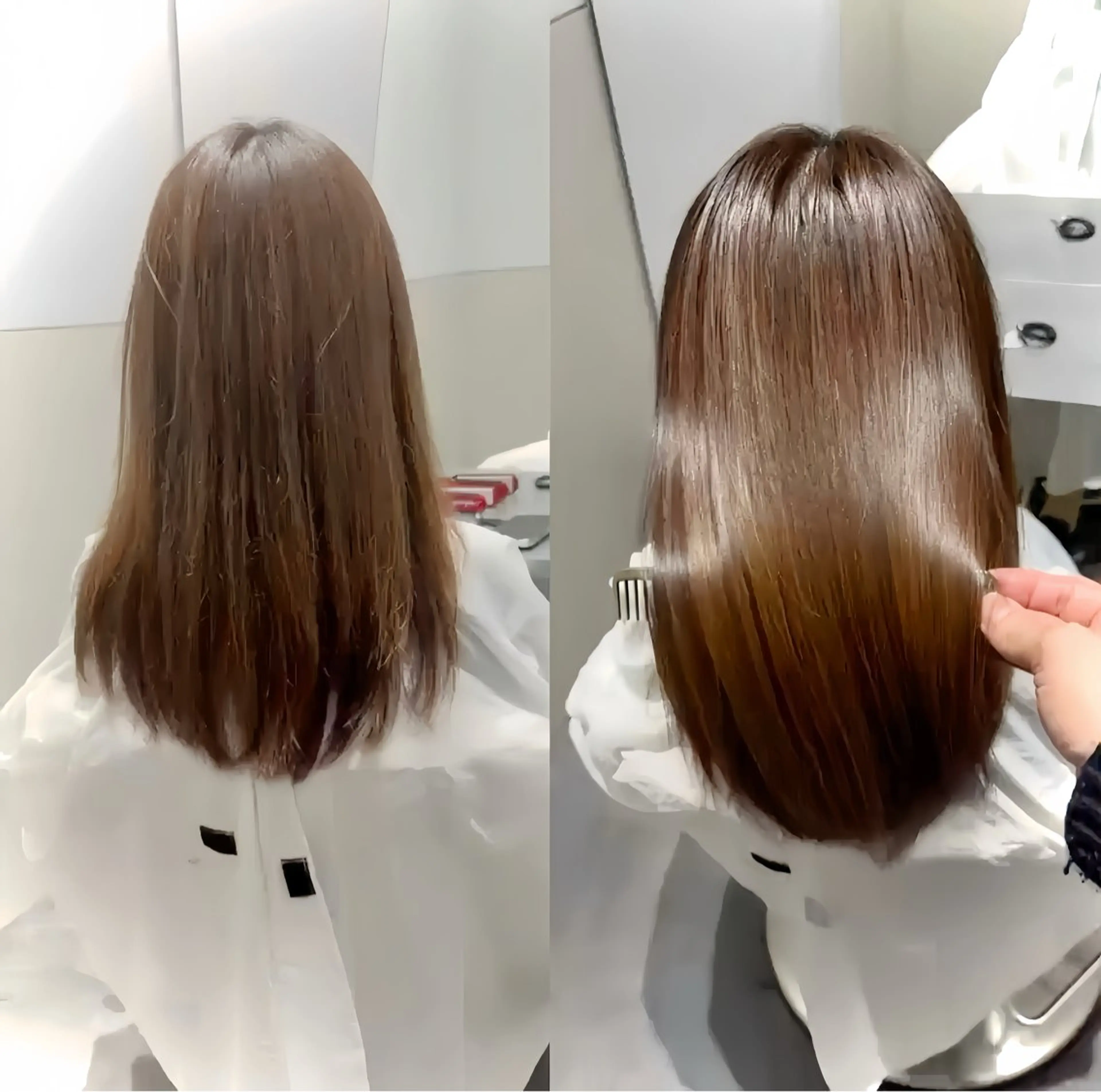 🌟顔まわりカット+韓国トレンド似合わせレイヤーカット+5Stepトリートメント🌟の写真